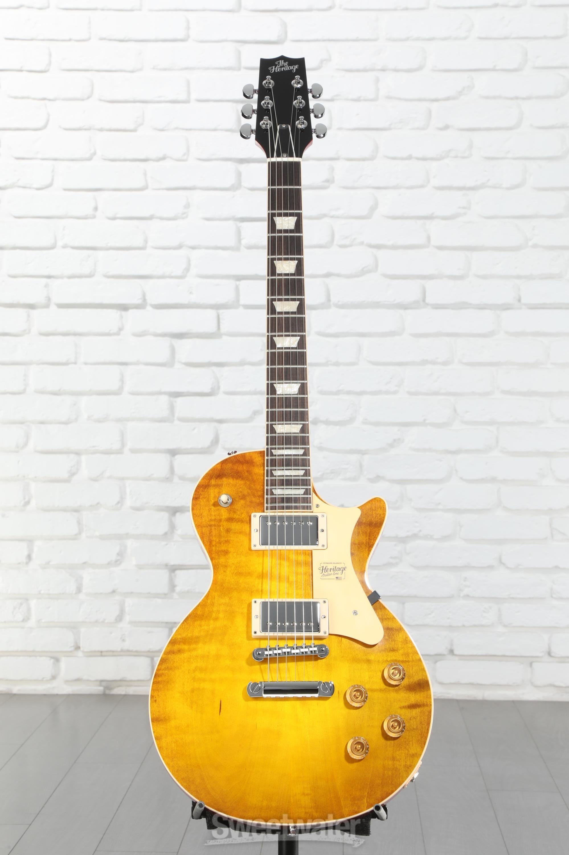 Heritage Standard H-150 Electric Guitar - Dirty Lemon Burst