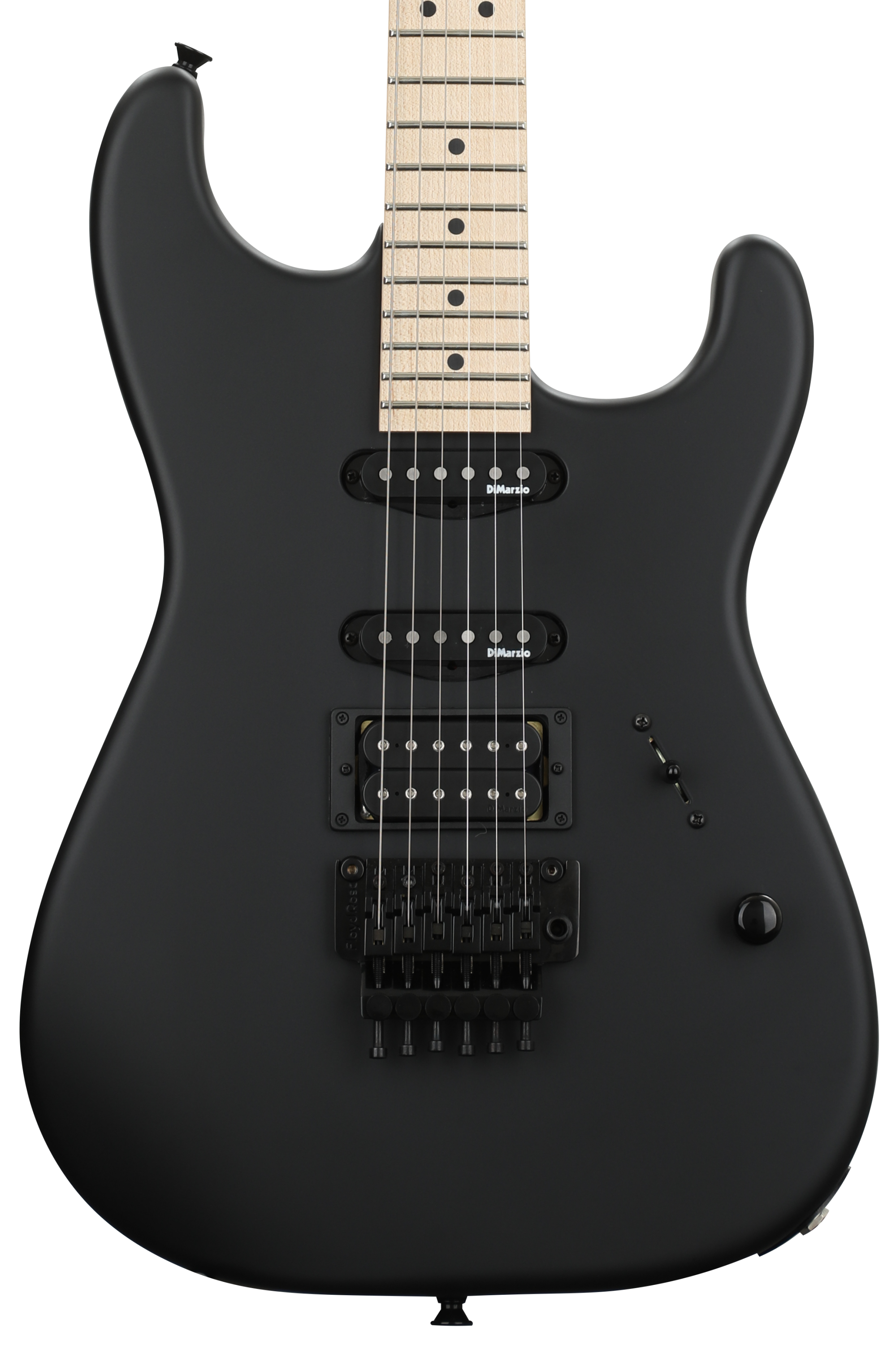 Charvel USA Select San Dimas Style 1 HSS FR - Pitch Black