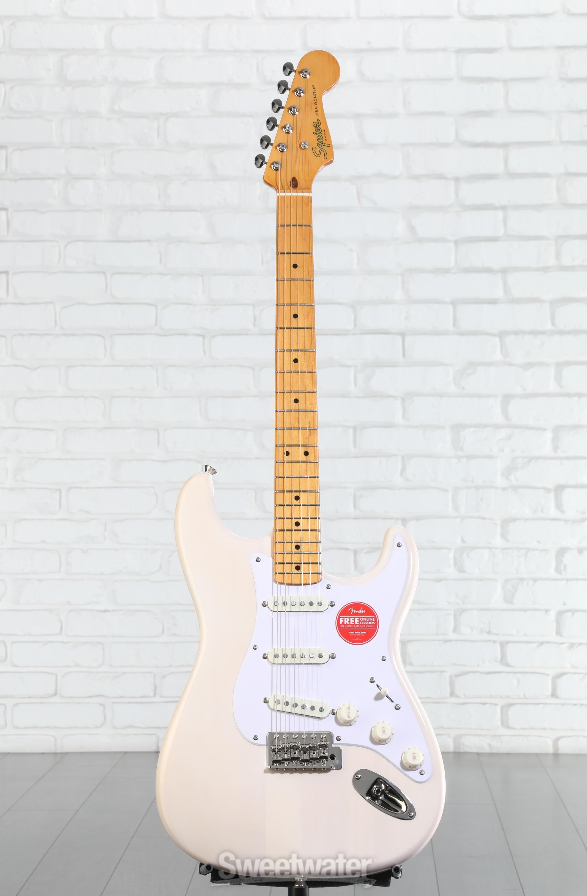 Squier Classic Vibe '50s Stratocaster - White Blonde | Sweetwater