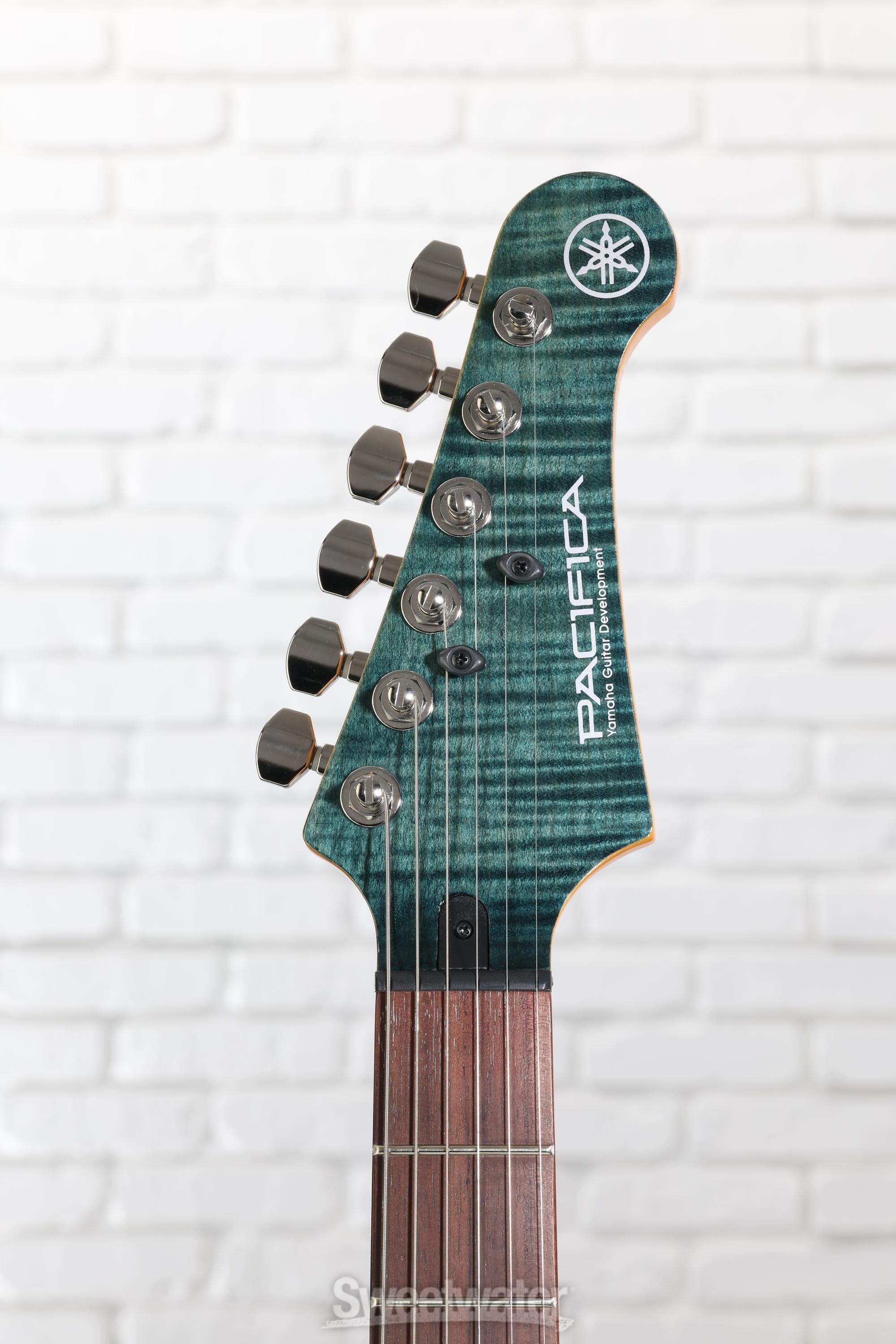 Yamaha Pacifica PAC612VIIFM Electric Guitar - Indigo Blue | Sweetwater