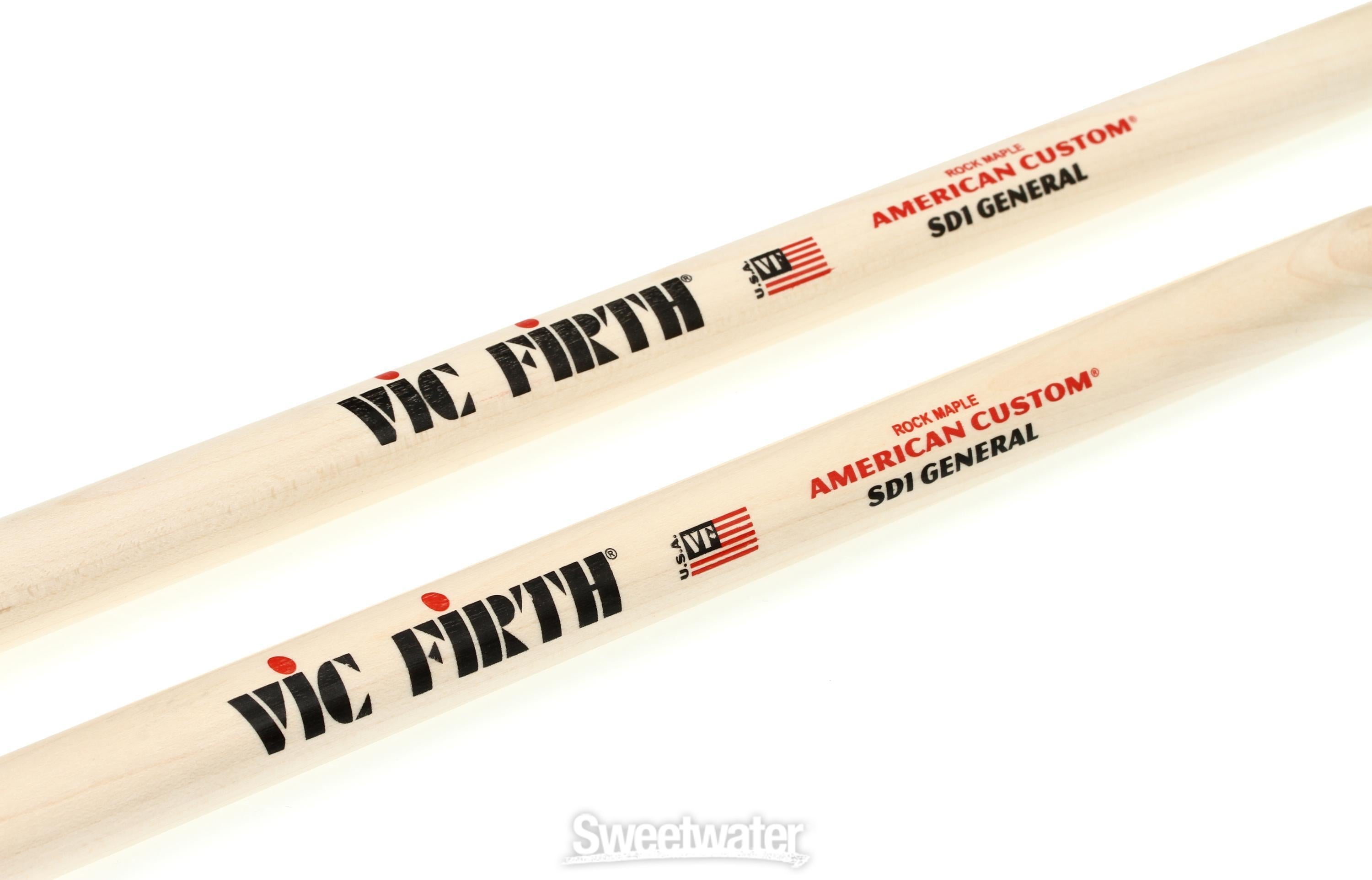 Vic Firth amerikkalaiset mukautetut rumputikutVic Firth amerikkalaiset mukautetut rumputikut  