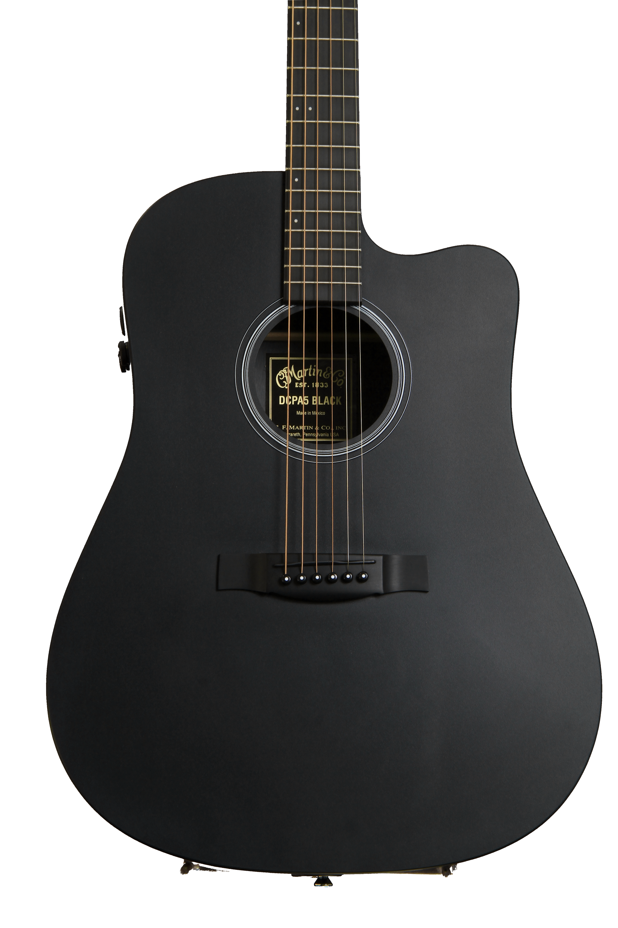 Martin DCPA5 Acoustic Electric - Black | Sweetwater Martin DCPA5 Acoustic Electric - Black | Sweetwater