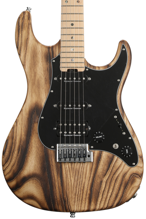 ESP Original Snapper CTM Electric Guitar - Drift Wood Burner Satin with  Maple Fingerboard
