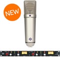 Photo of Neumann U 87 Ai Set Large-diaphragm Condenser Microphone with Rupert Neve Designs 5025 Dual Shelford Microphone Preamplifier