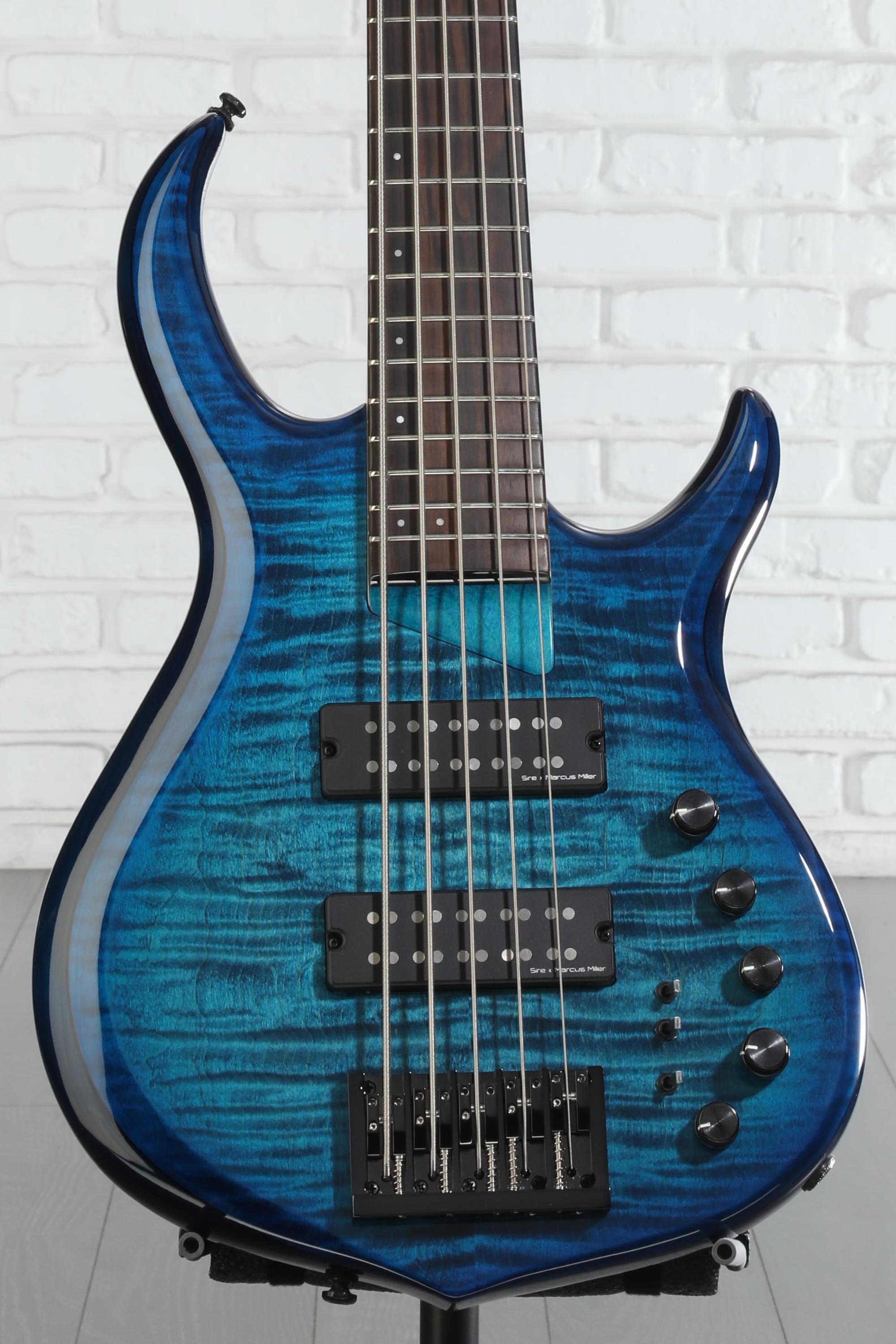Sire Marcus Miller M7 Alder 5-string Bass Guitar - Transparent