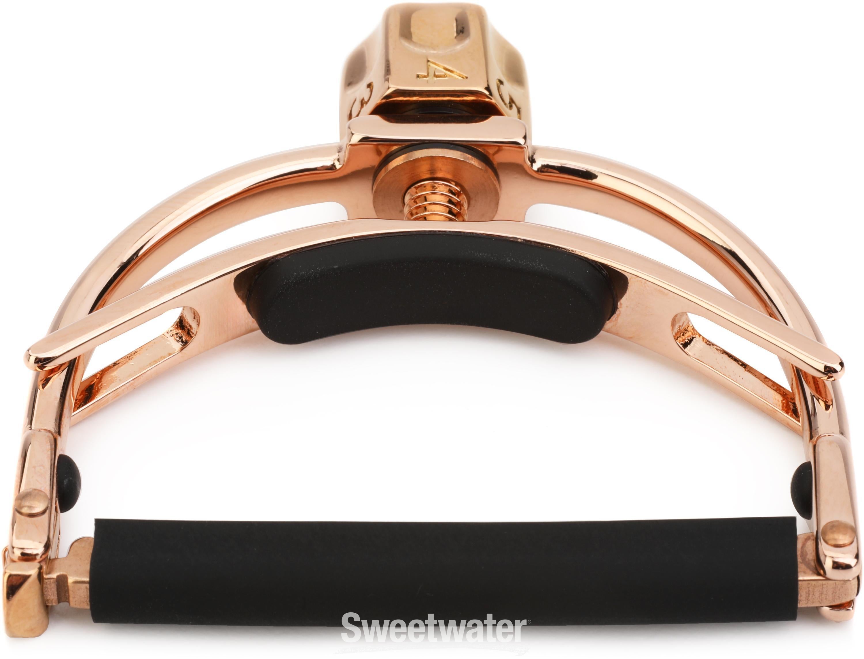 Shubb F1 FineTune Yoke Capo for Steel-string Guitars - Rose Gold