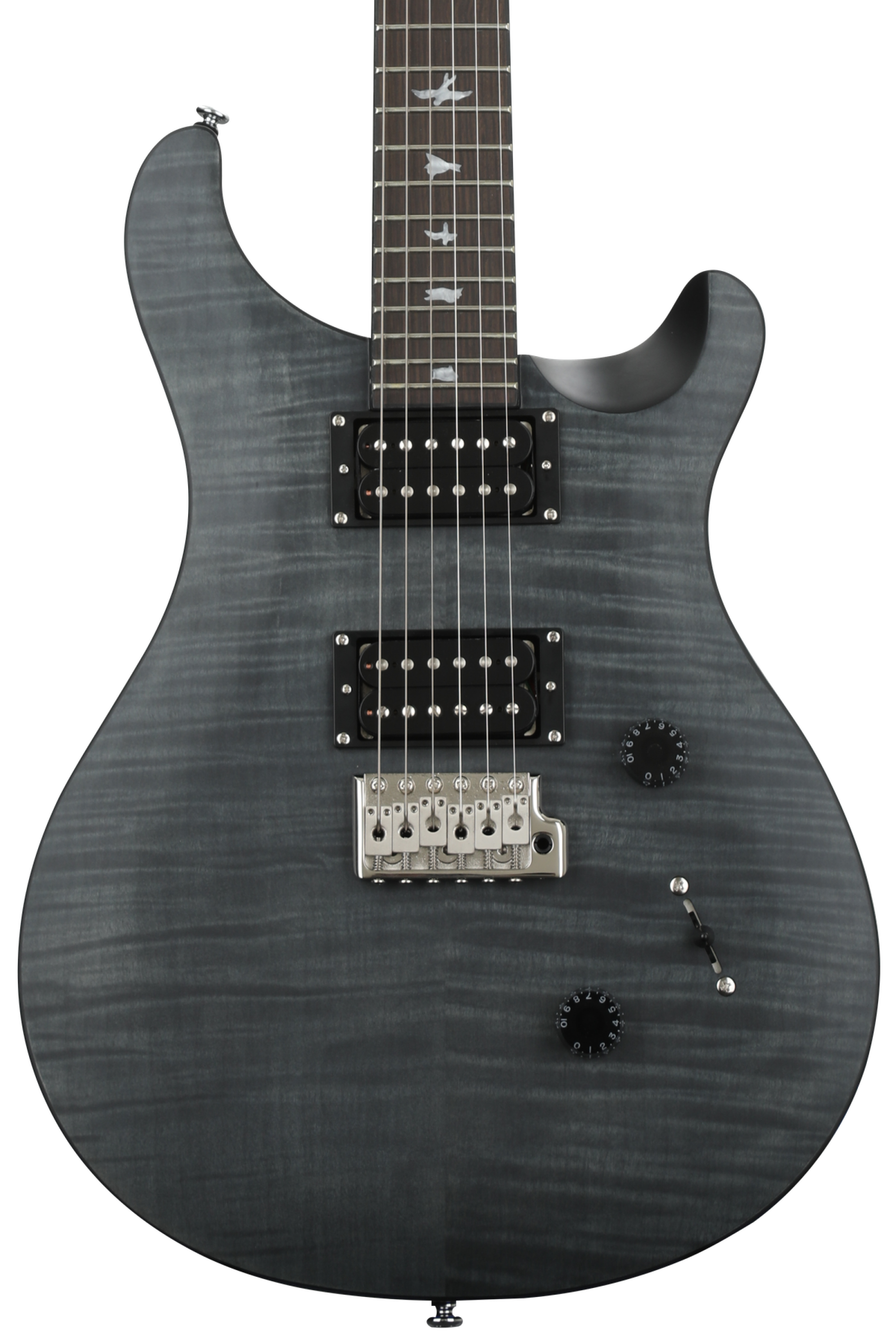 PRS SE Custom 24 Stealth - Satin Stealth Black with Ebony