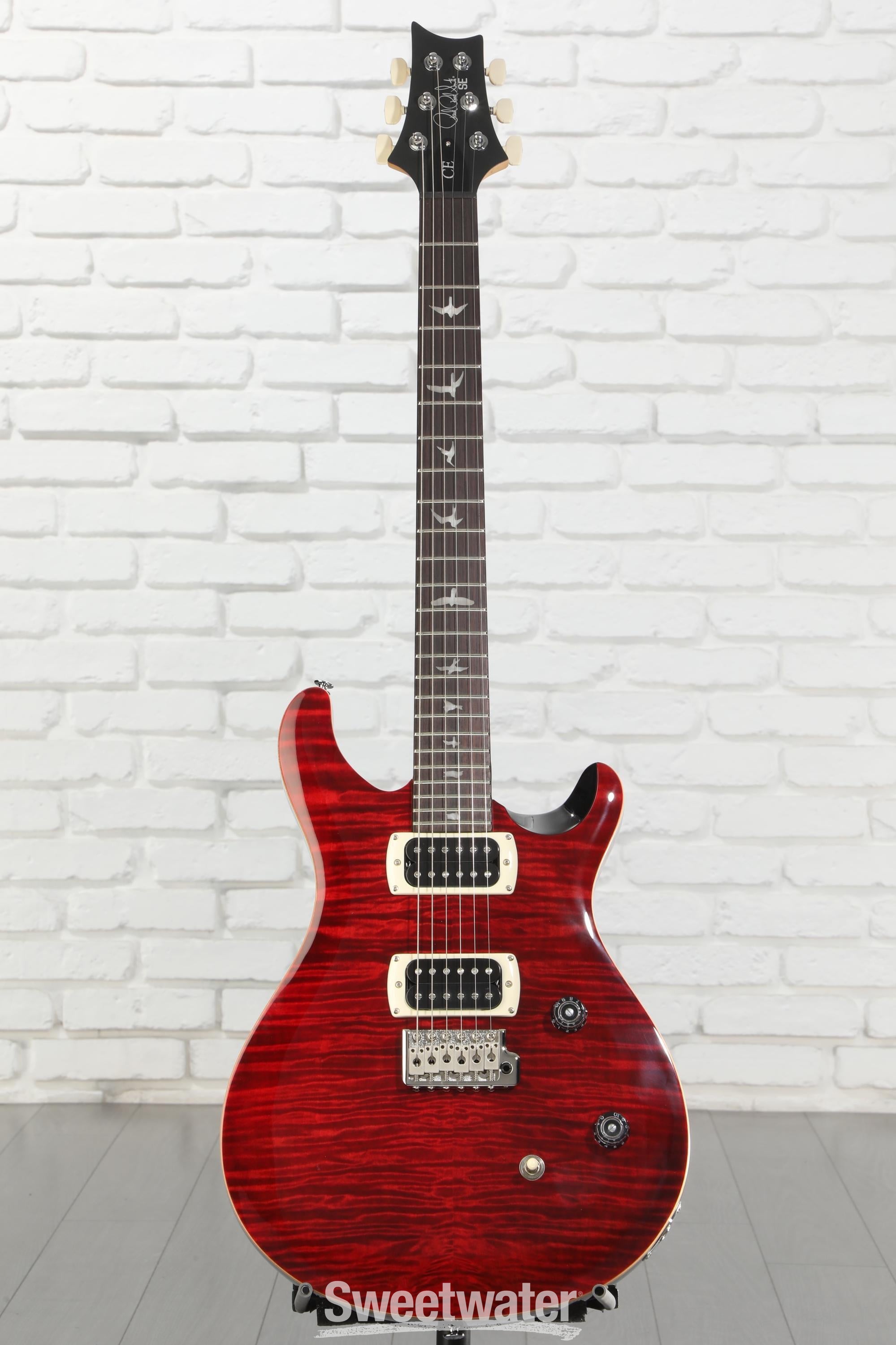 PRS SE CE 24 Standard Electric Guitar - Black Cherry