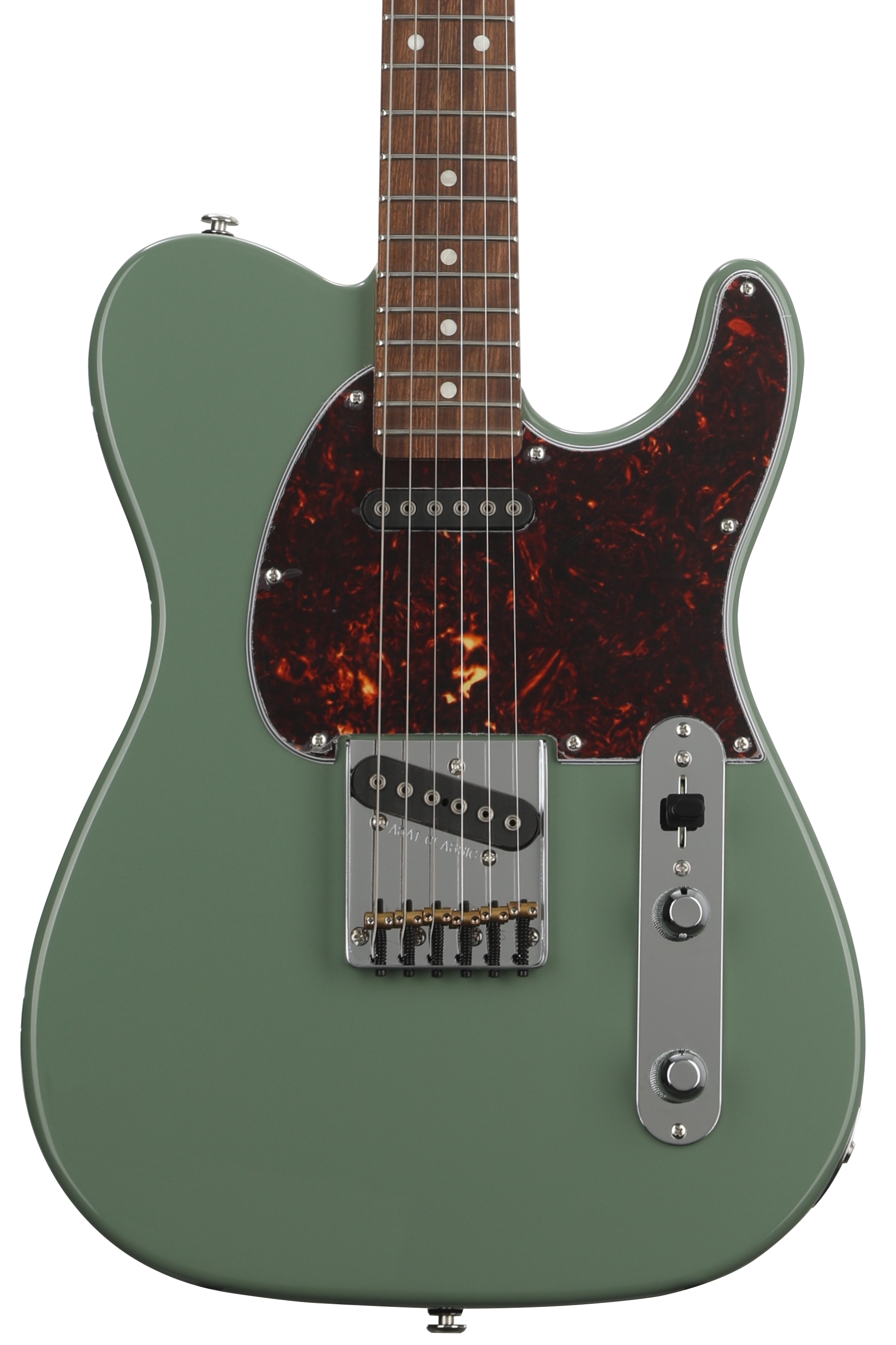 G&L Fullerton Deluxe ASAT Classic Electric Guitar - Macha Green