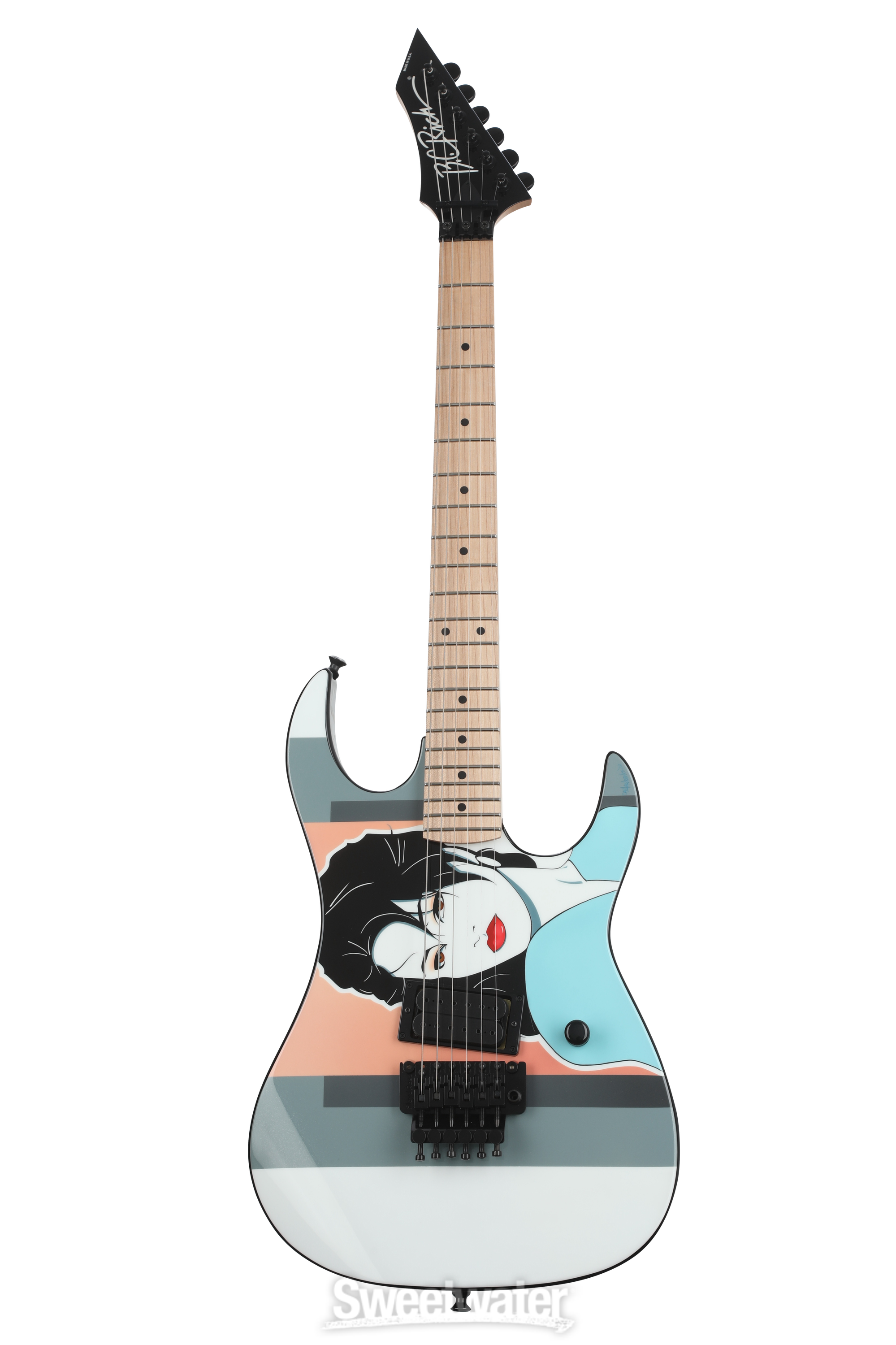 B.C. Rich Limited-edition Gunslinger Legacy USA Electric Guitar - Nagel ...