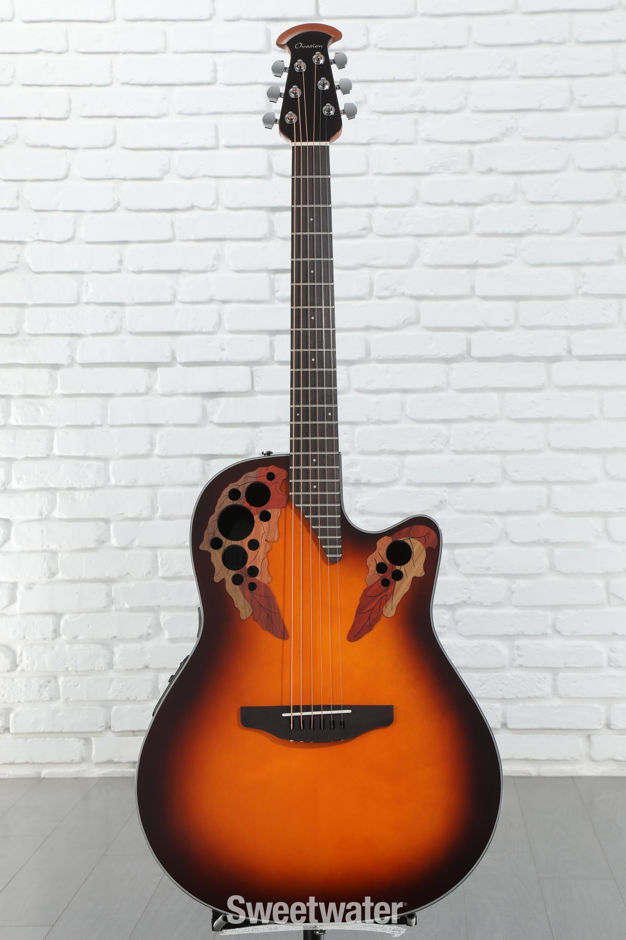Ovation Ce44-Rrb-G Celebrity Elite Exotic Mid Depth Reverse