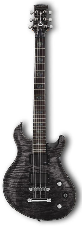 Charvel Desolation DC-1 ST - Transparent Black | Sweetwater