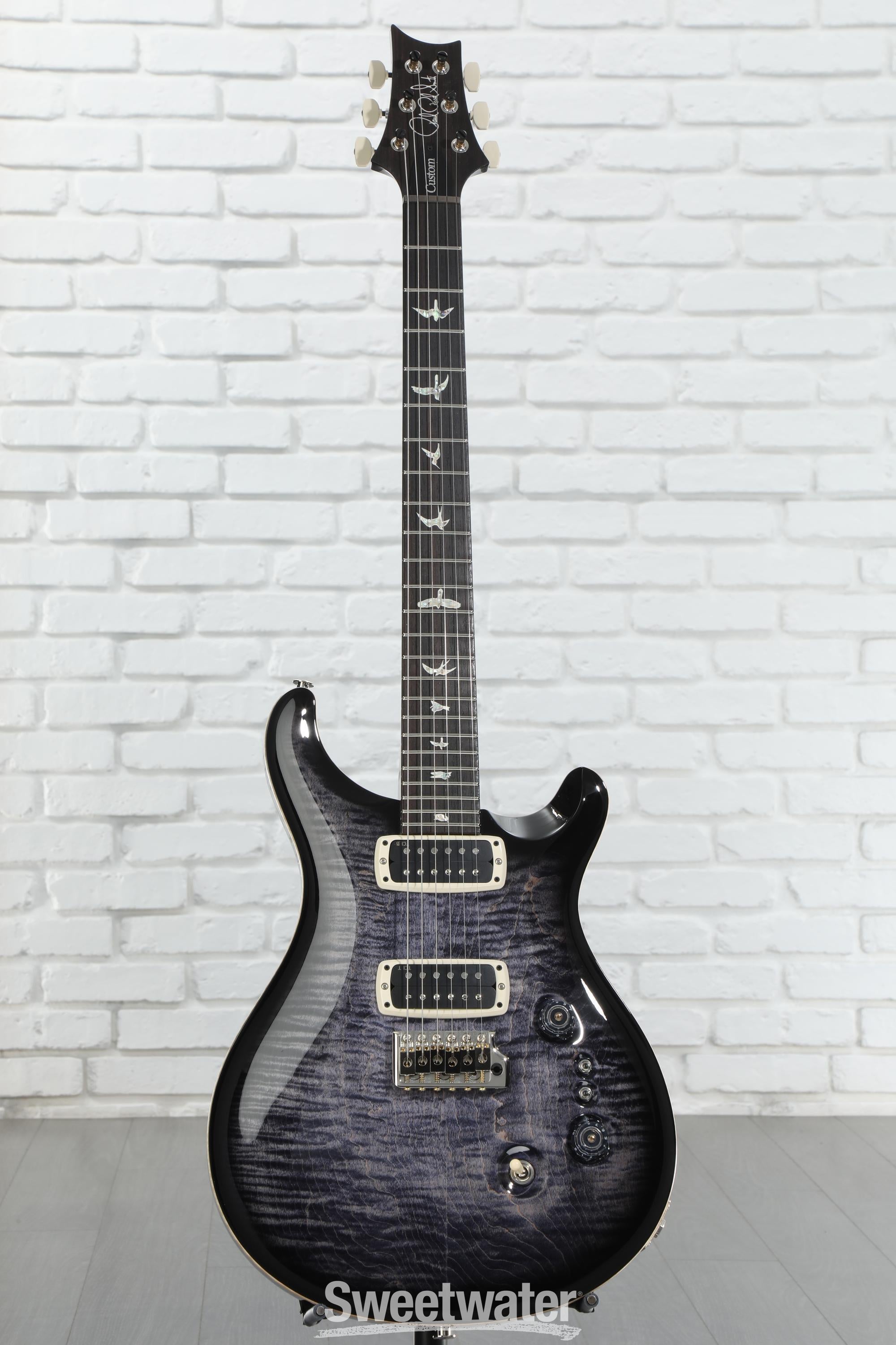 P.R.S. SE Custom 24 Quilt (Gray Black)【限定生産モデル