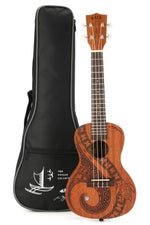 Photo of Kala Voyage Collection Guidance Concert Ukulele - Natural with Maori Design