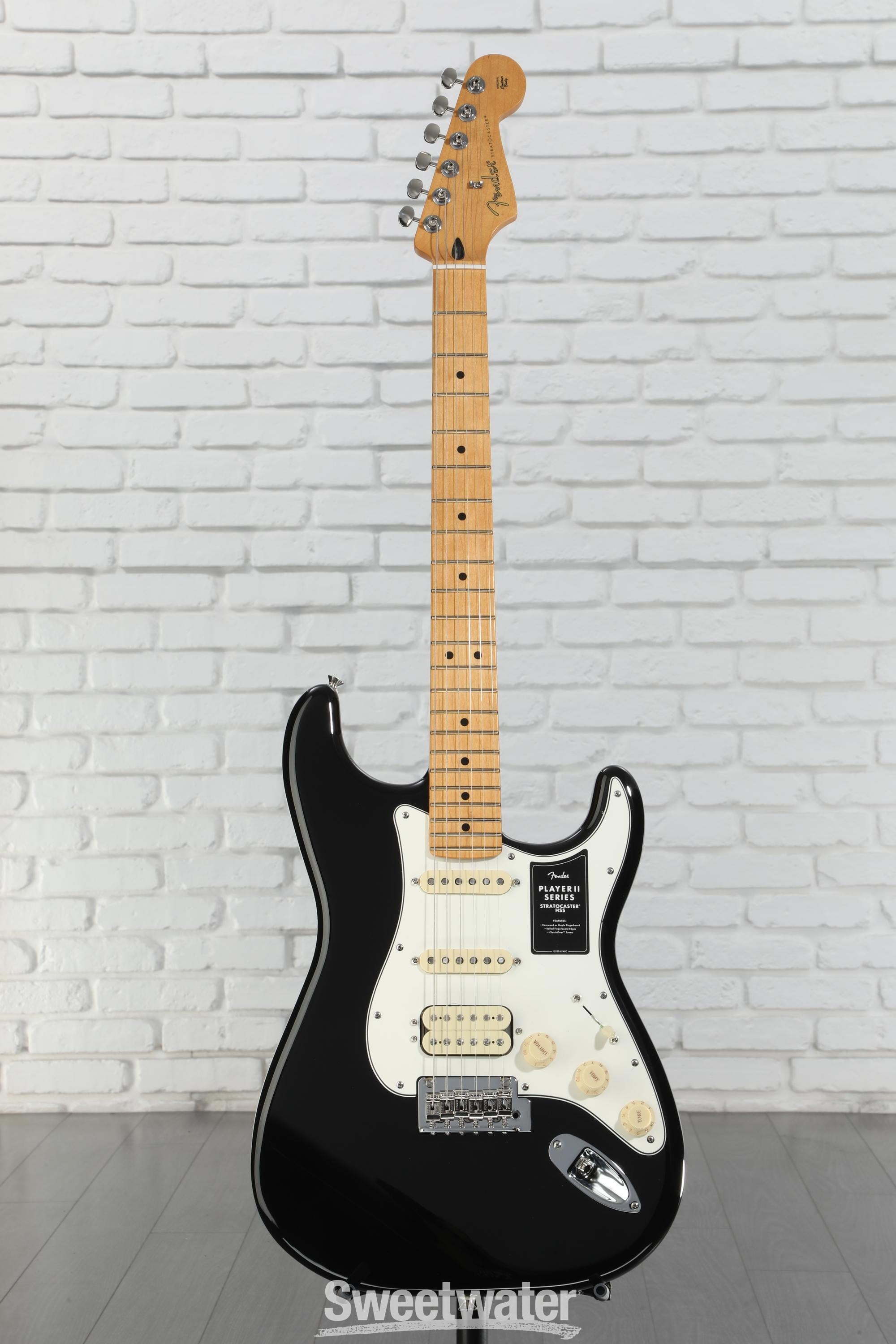 Fender Player II Stratocaster HSS ブラック Fender Player II Stratocaster HSS - Black (New)| Black