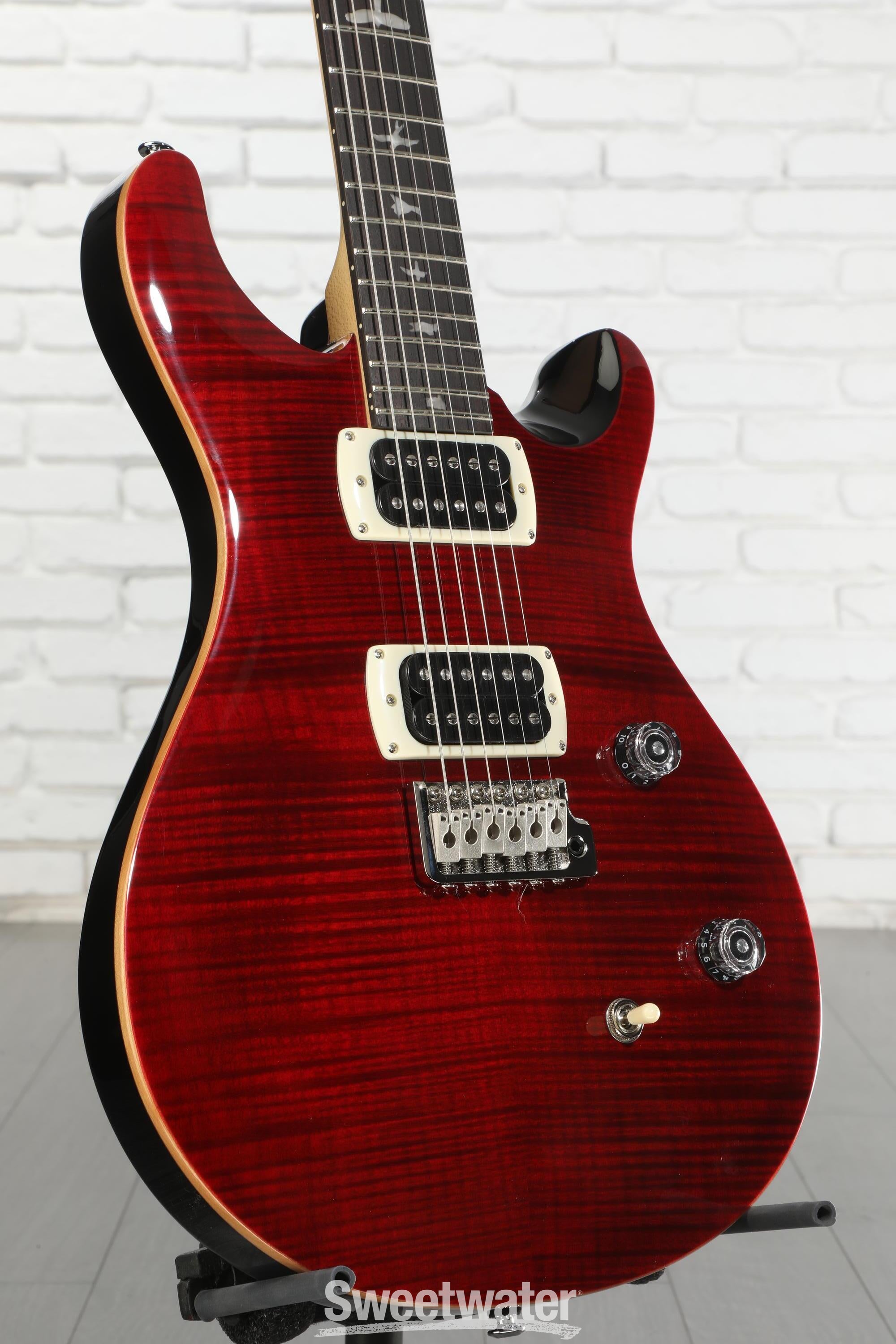 PRS SE CE 24 Electric Guitar - Black Cherry Reviews | Sweetwater