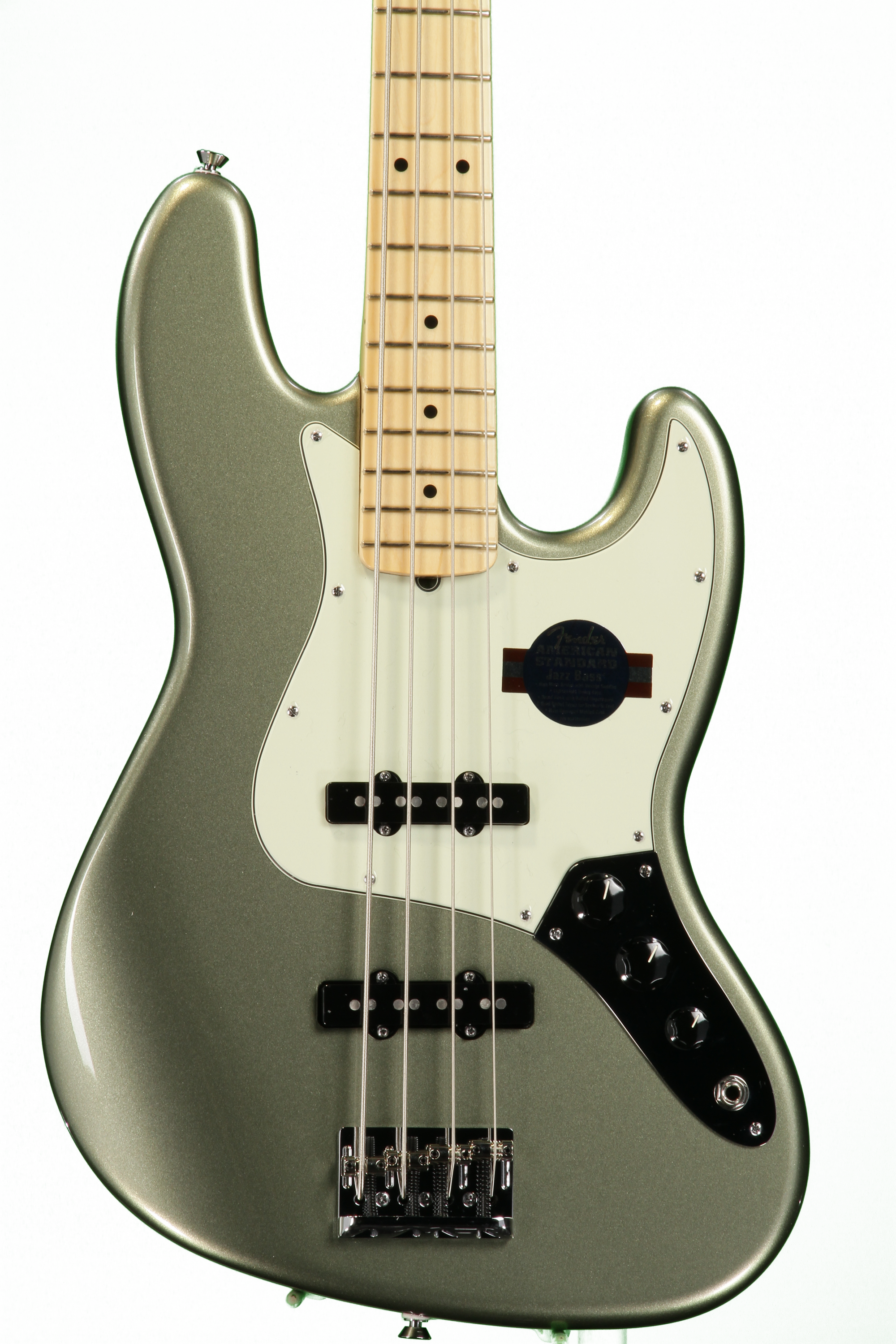 Fender American Standard Jazz Bass - Jade Pearl Metallic, Maple