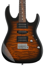 Ibanez Gio GRG121DX その他セット　おさかな Ibanez Gio GRG121DX - Metallic Gray Sunburst | Sweetwater