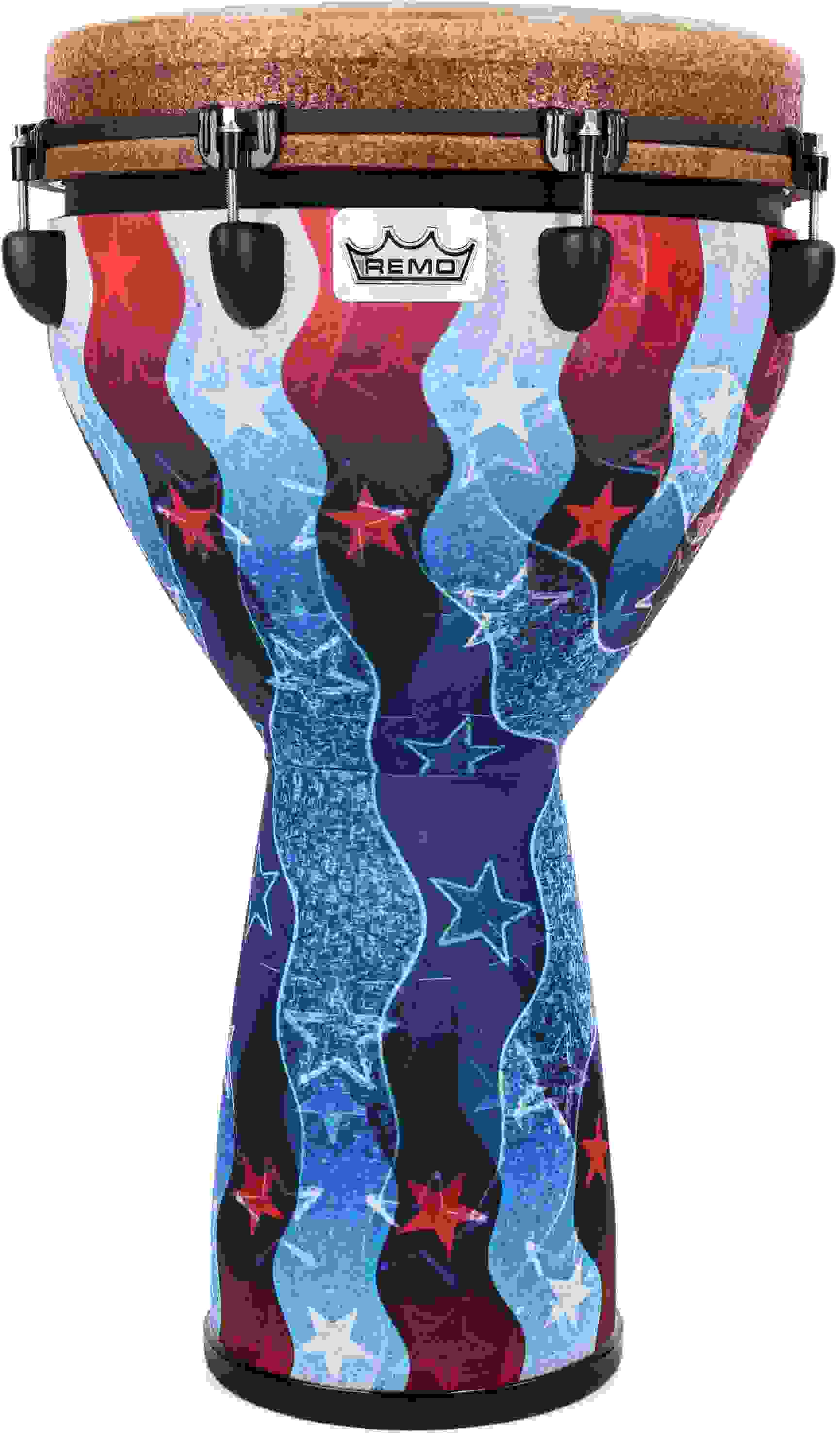 Remo Mondo Key-Tuned Djembe - 14x25-inch - Jubilee Red | Sweetwater