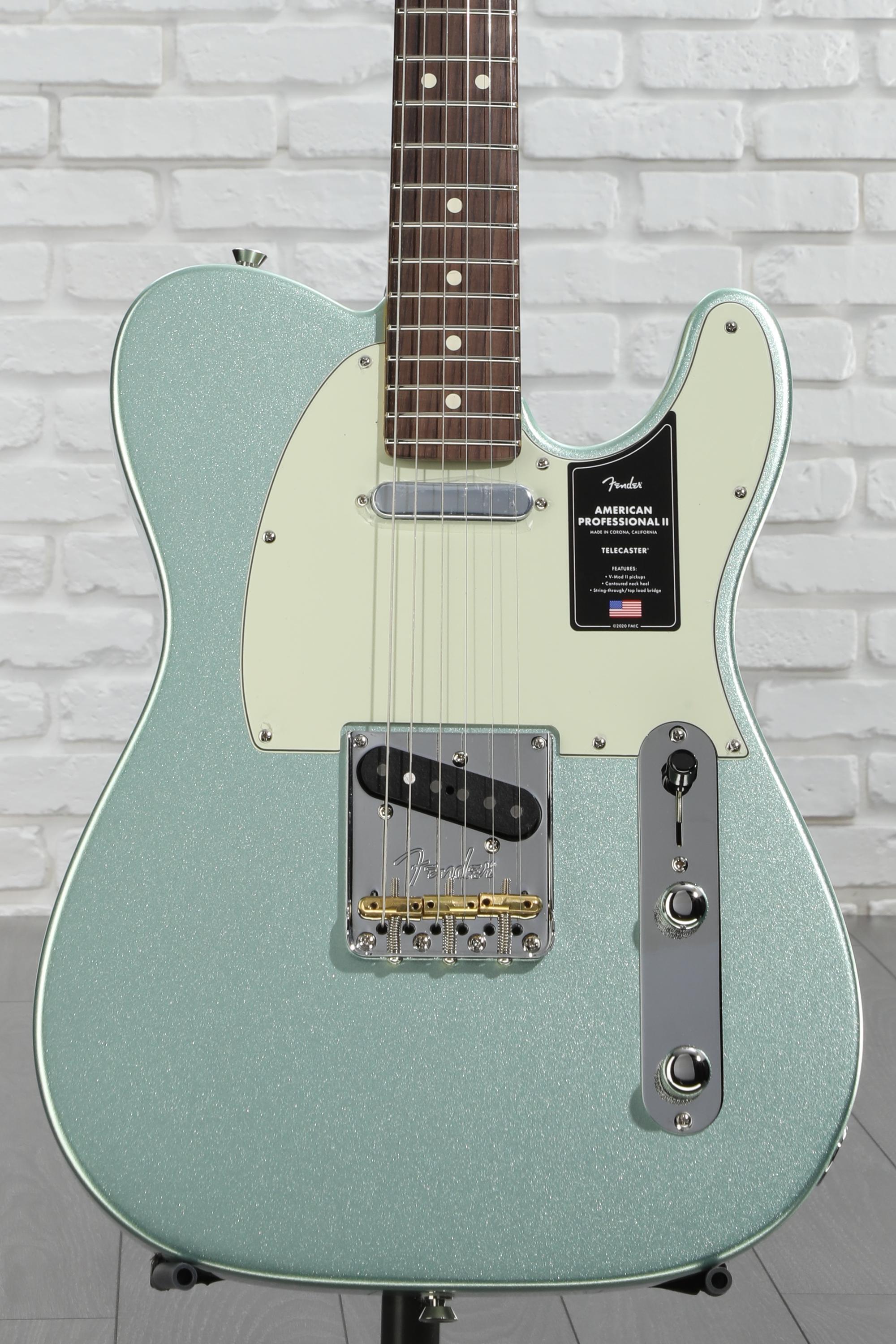 Fender American Professional II Telecaster - Mystic Surf Green