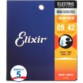 Photo of Elixir Strings 12002 Nanoweb Electric Guitar Strings - .009-.042 Super Light (5-pack)