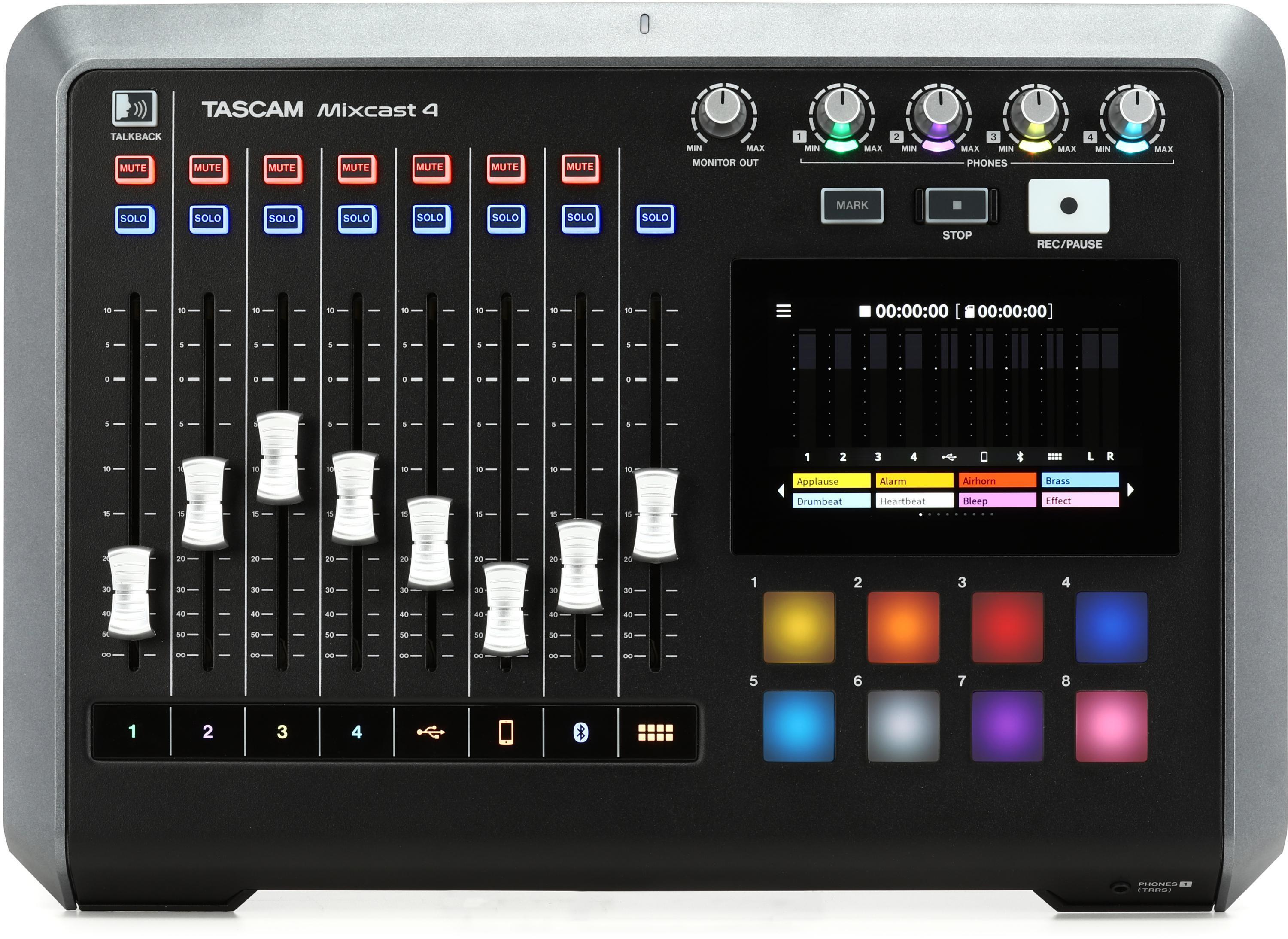 TASCAM Mixcast 4 Podcast Workstation | Sweetwater