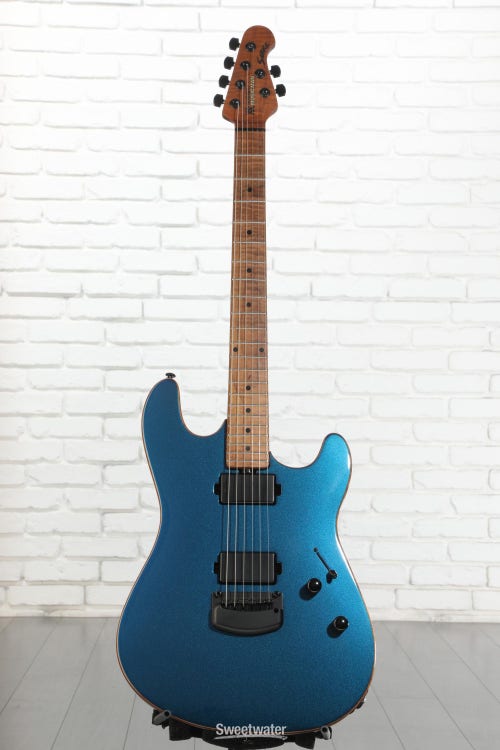 Ernie Ball Music Man Sabre HT Electric Guitar - Saphhire Iris, Sweetwater Exclusive