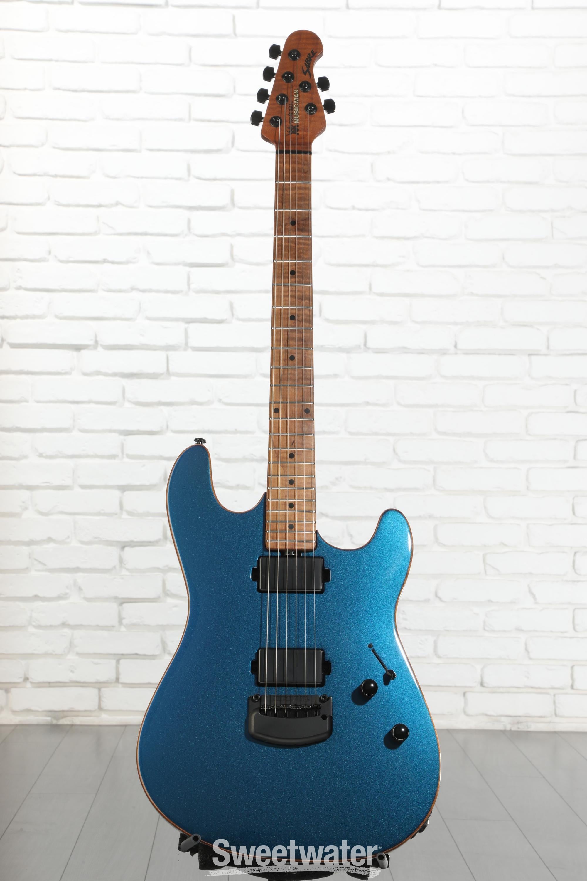 Ernie Ball Music Man Sabre HT Electric Guitar - Saphhire Iris, Sweetwater Exclusive