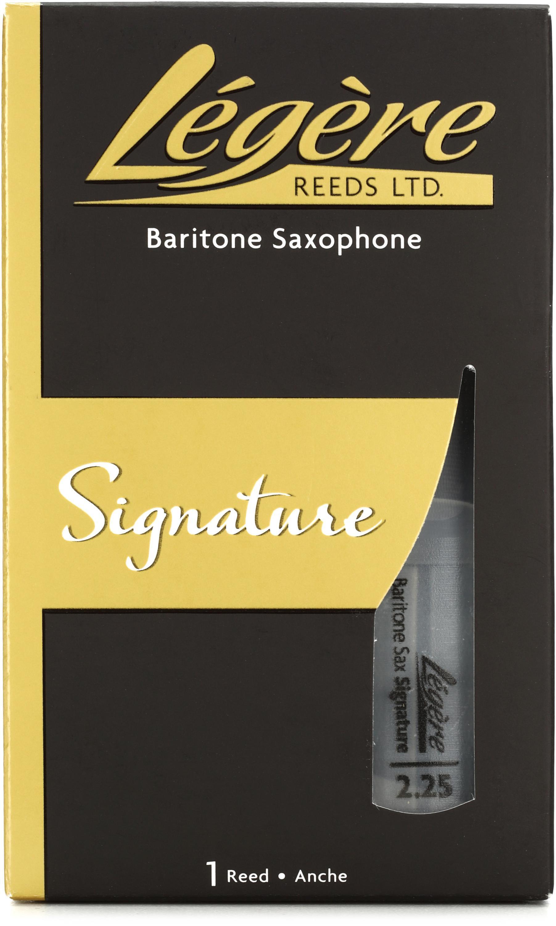 Photo of Legere LGBSSS-2.25 Signature Baritone Saxophone Reed - 2.25
