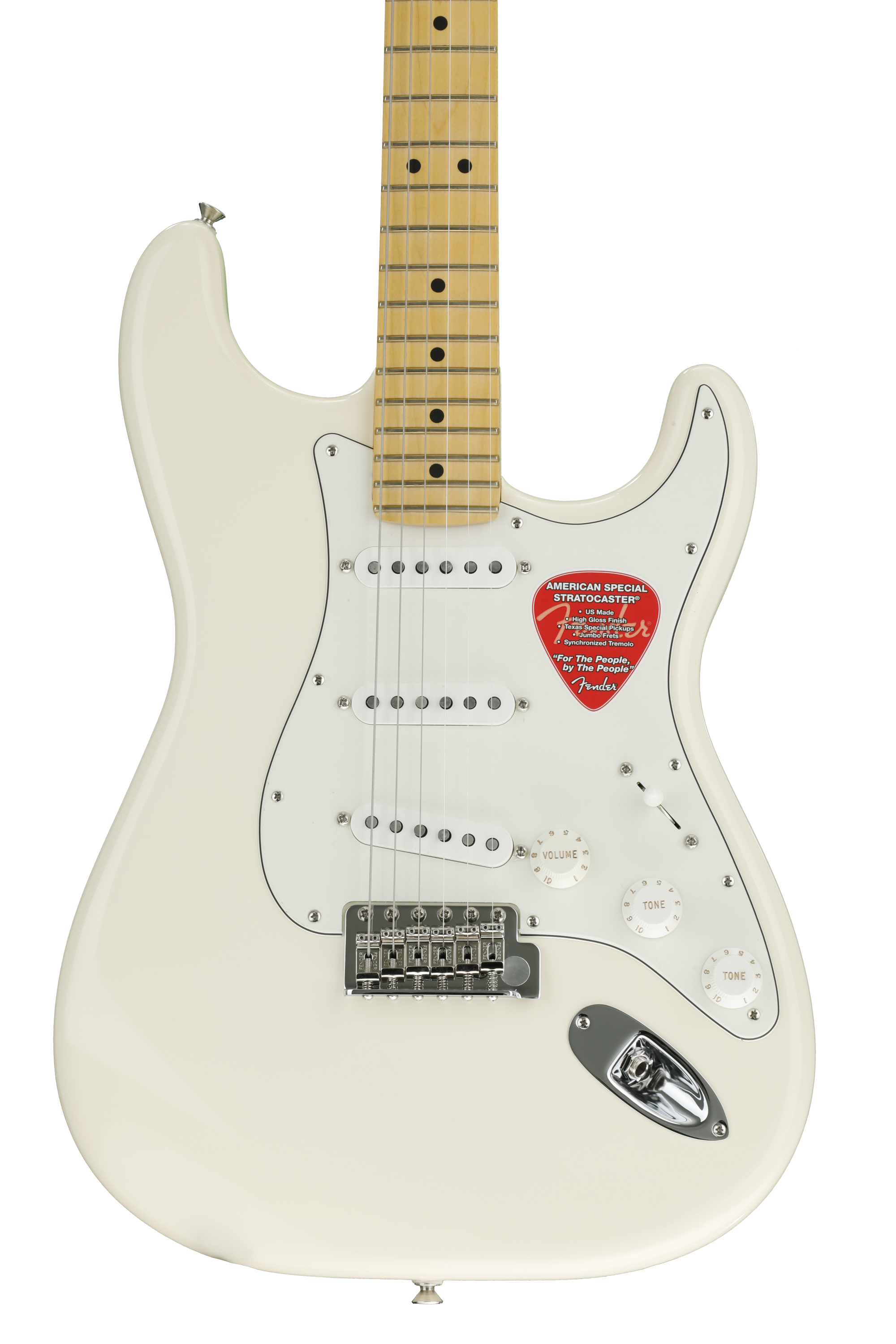 激安 Fender American Special Stratocaster - Olympic White w ギター