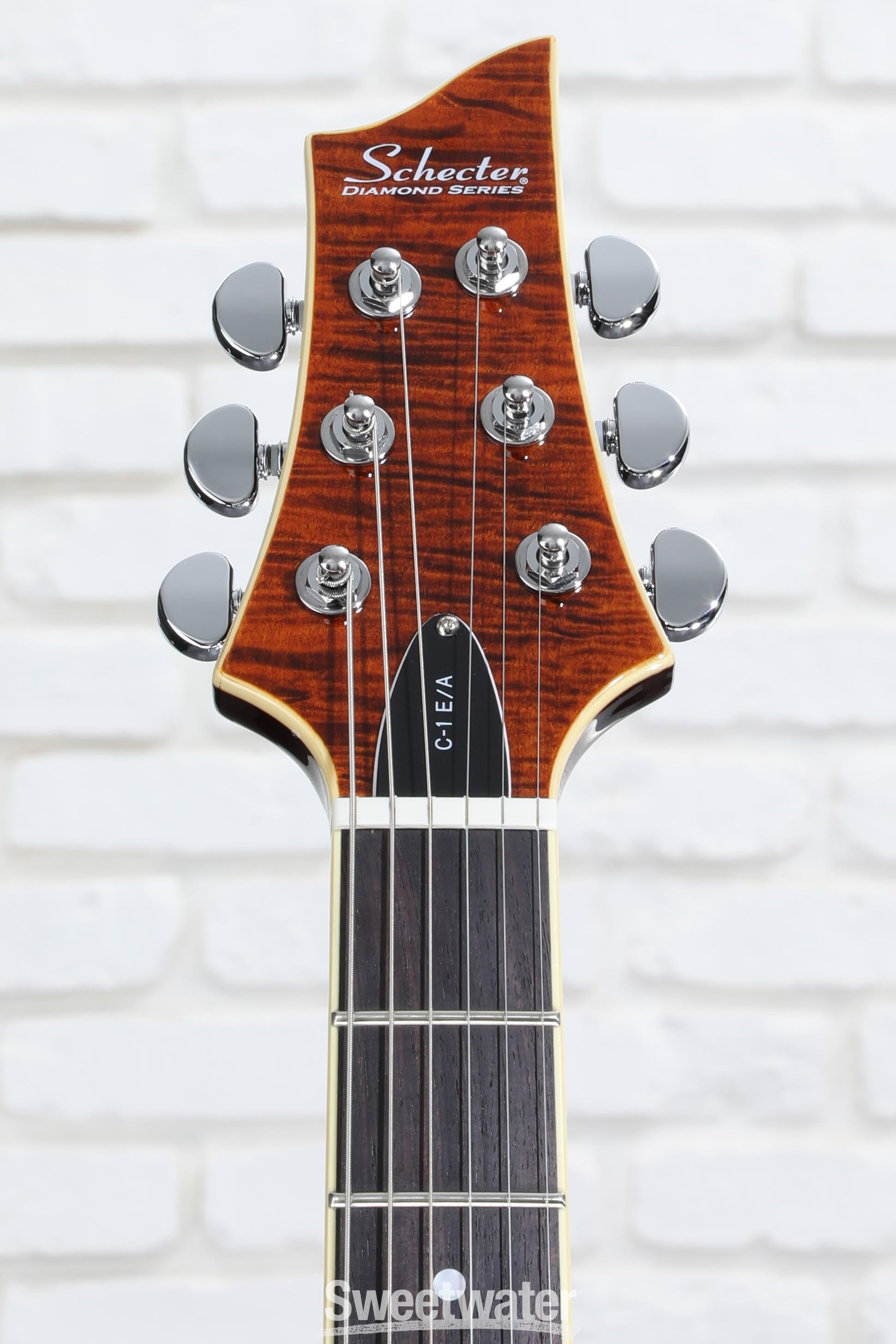 Schecter C-1 E/A Classic Semi-hollowbody Electric Guitar