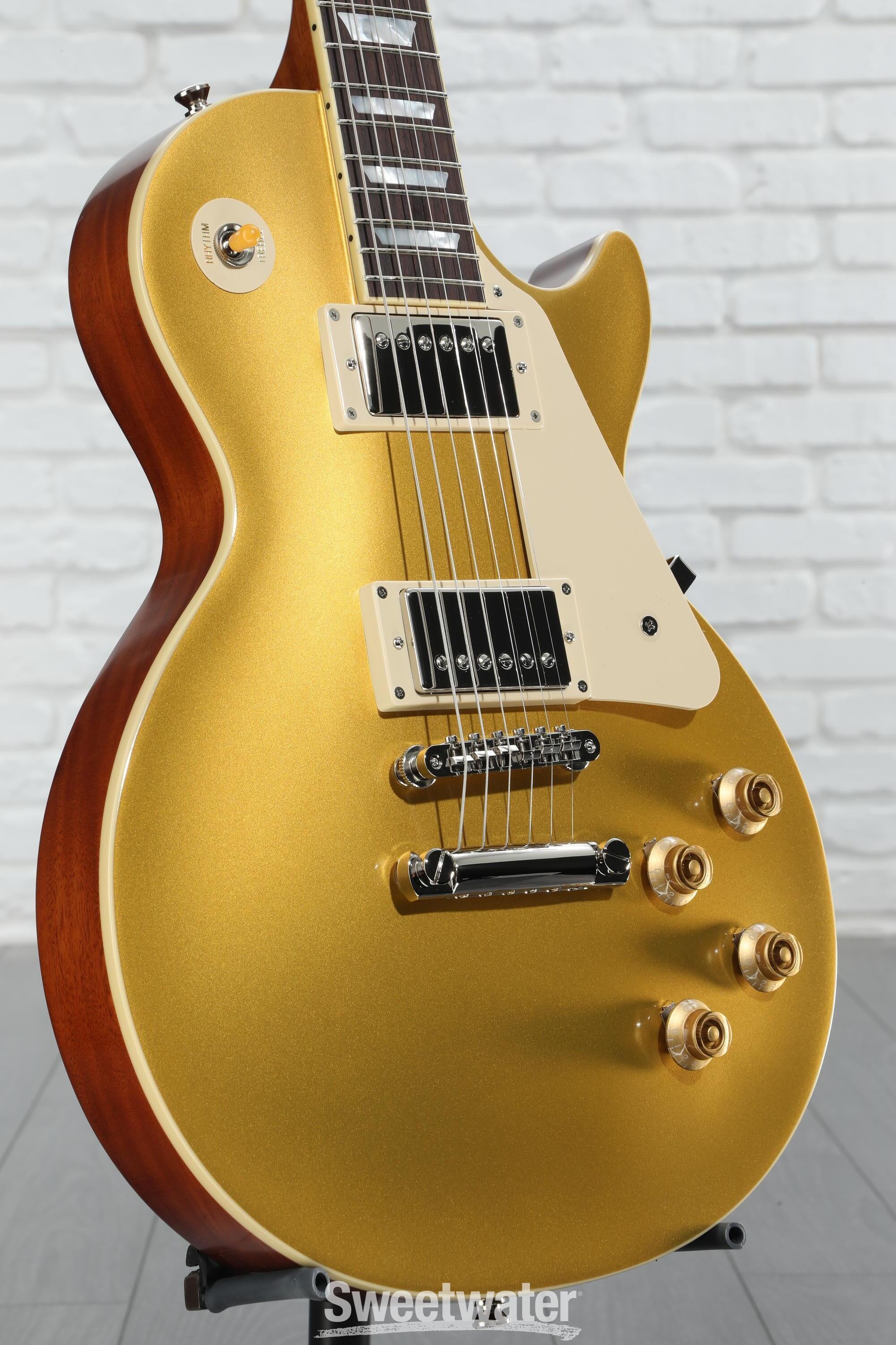 ⭐︎Epiphone Les Paul Gold Top 1957 Les Paul Goldtop Reissue, Double Gold | Epiphone