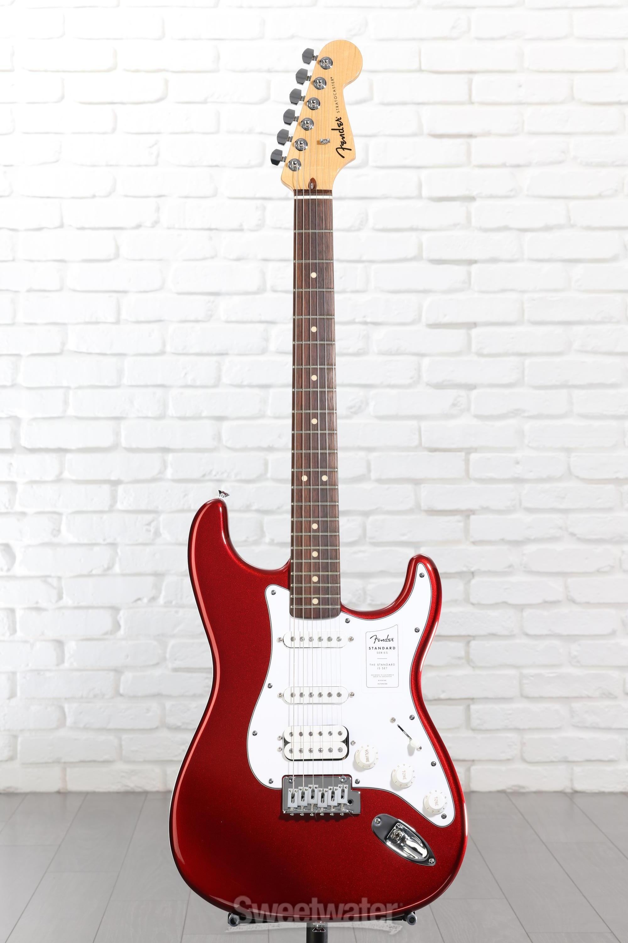 Fender Standard Stratocaster HSS Electric Guitar - Candy Cola