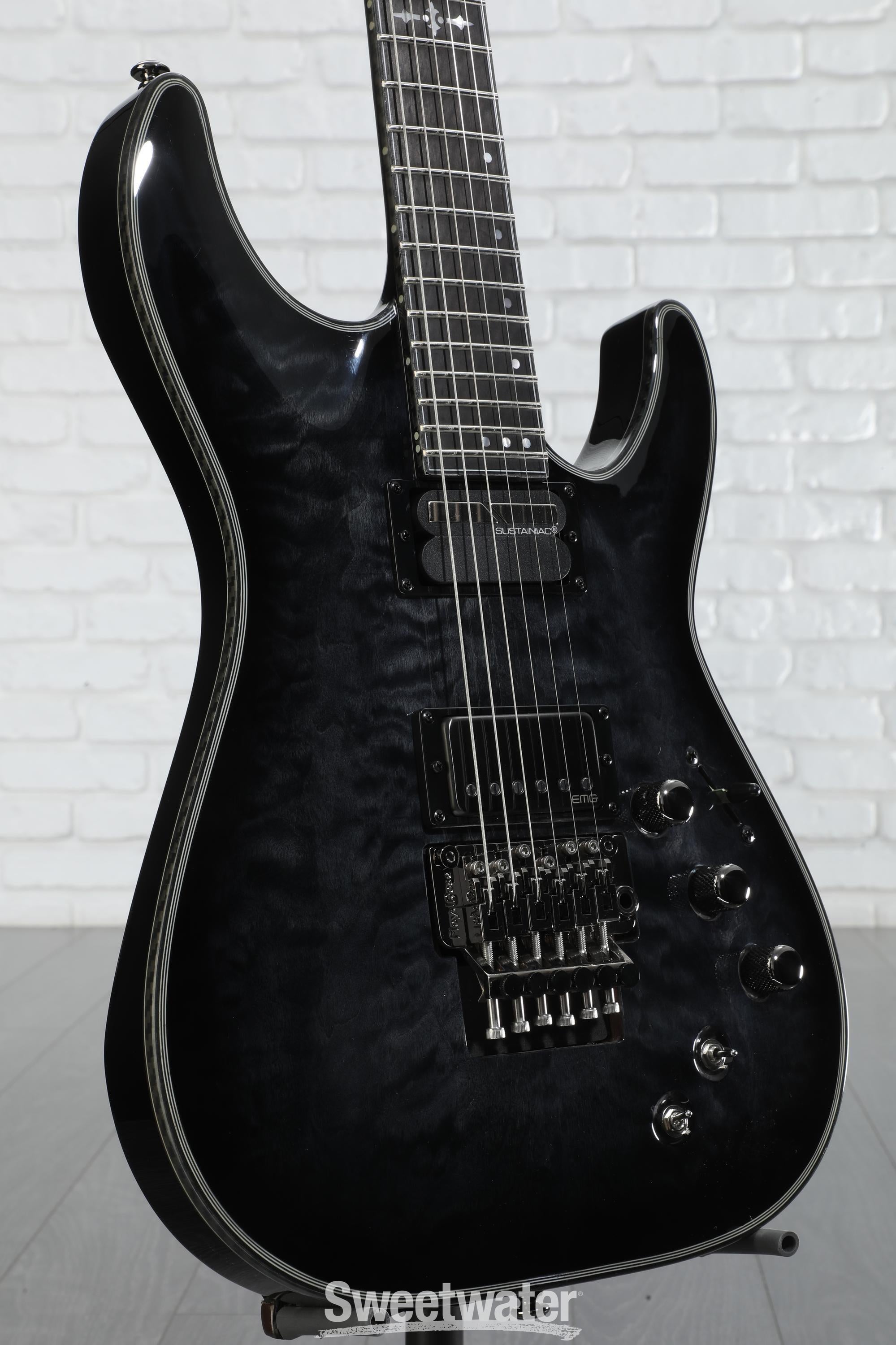 Schecter Hellraiser Hybrid C-1 FR-S Electric Guitar - Trans