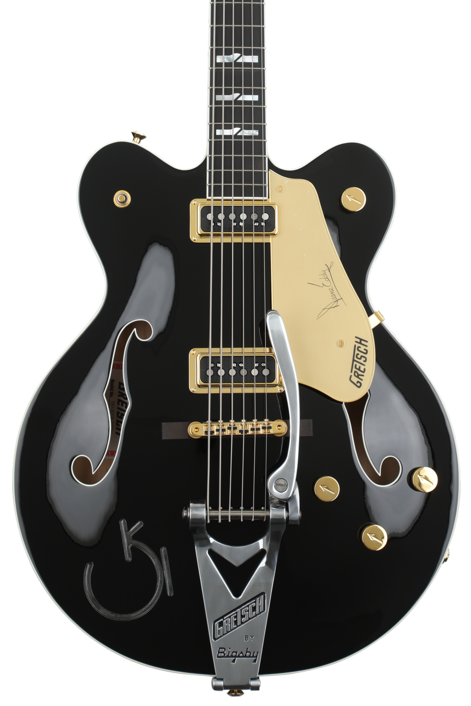 Gretsch G6120TB-DE - Black Pearl | Sweetwater