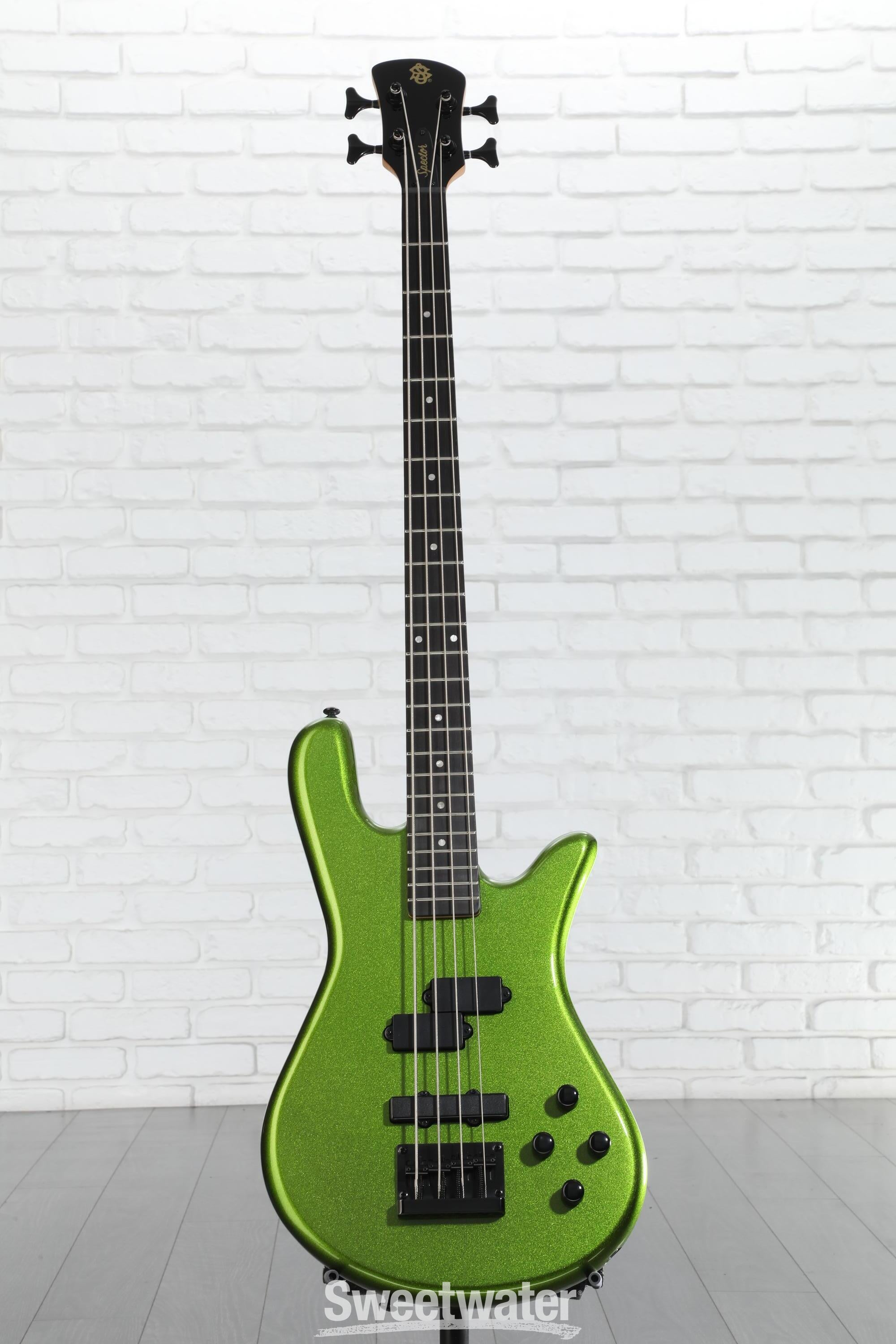 Spector Performer 4 Bass Guitar - Metallic Green | Sweetwater