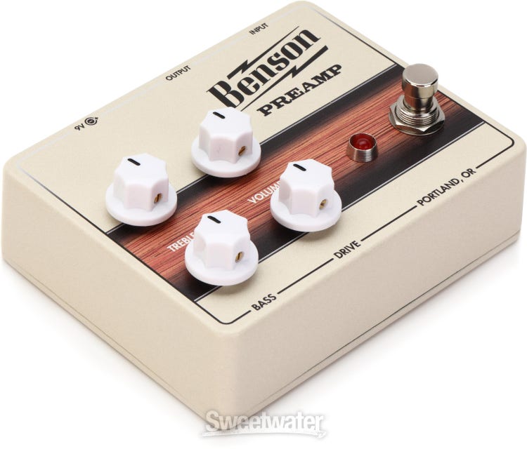 Benson Amps Preamp Pedal - Woody, Sweetwater Exclusive
