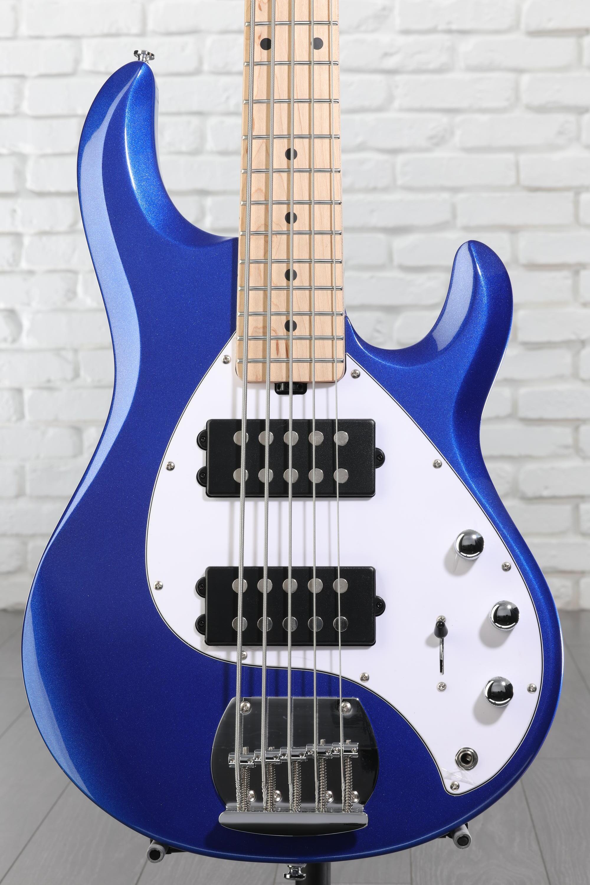 Sterling By Music Man StingRay RAY5HH Bass Guitar - Cobra Blue