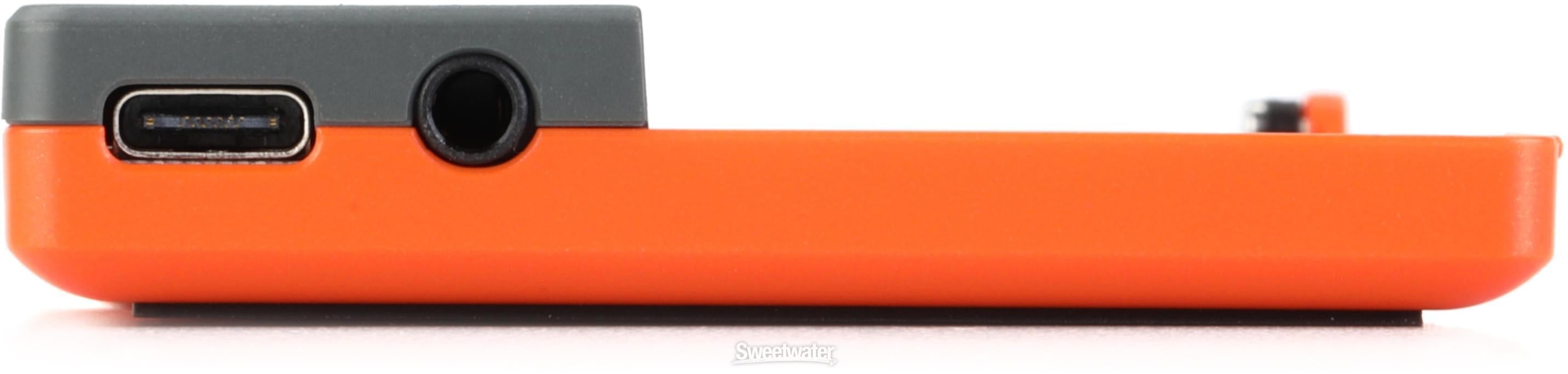 Korg nanoKEY Fold Foldable MIDI Keyboard - Orange | Sweetwater