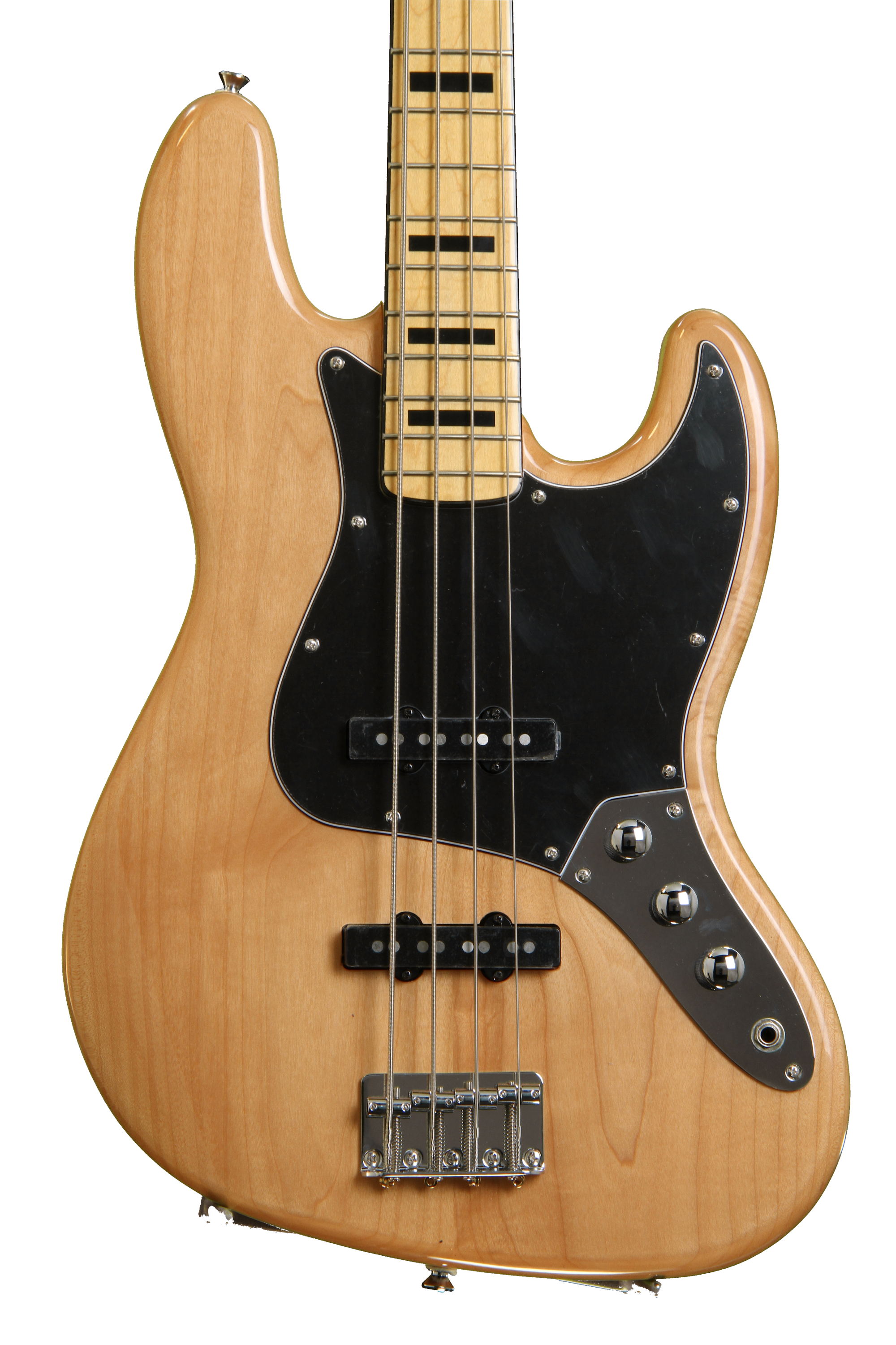 Squier Vintage Modified Jazz Bass '70s - Natural | Sweetwater