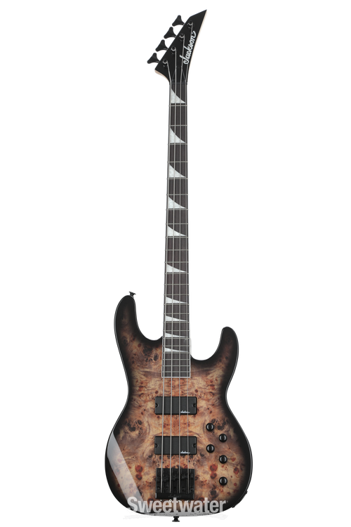 Jackson JS Series Concert Bass CB JS3P Bass Guitar - Transparent