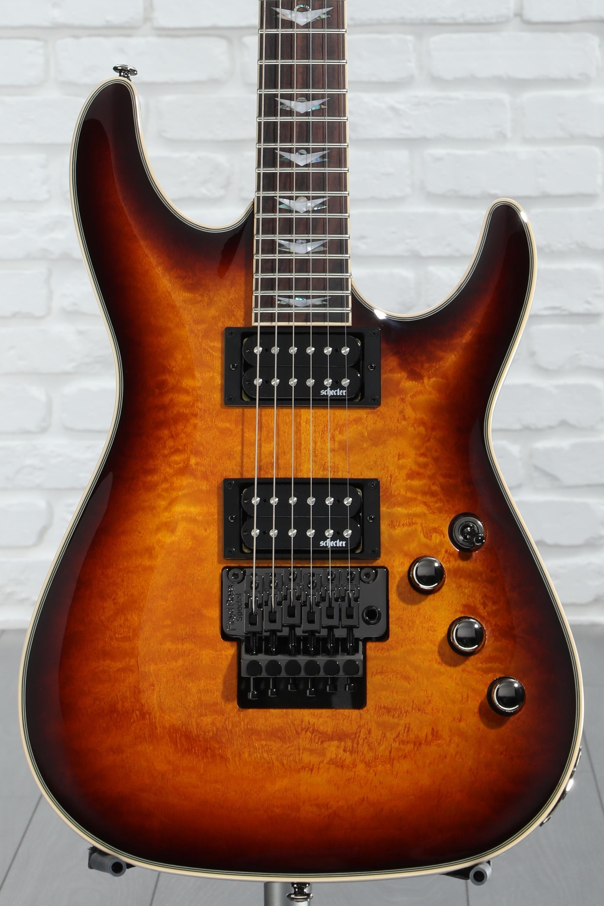 Schecter Omen Extreme-6 FR Electric Guitar - Vintage Schecter Omen Extreme-6 FR Electric Guitar - Vintage