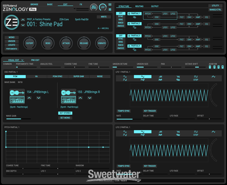 Roland ZENOLOGY Pro Software Synthesizer
