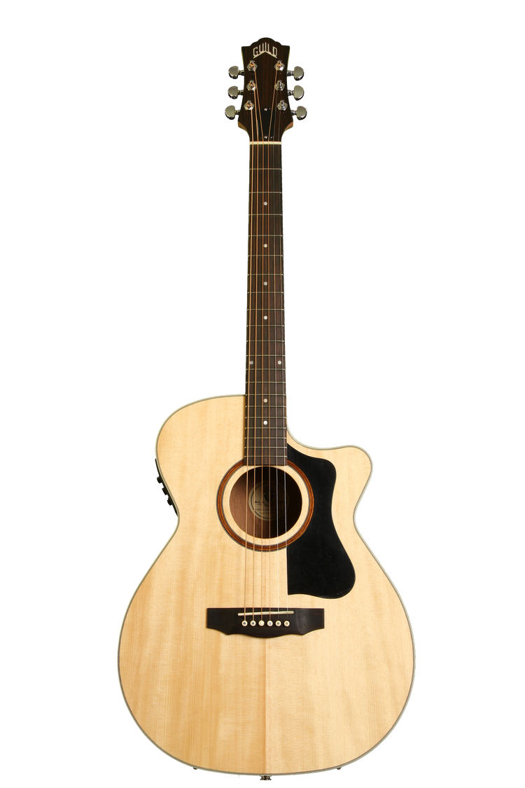 Guild AO-3CE Arcos Series Orchestra - Mahogany Natural, Cutaway