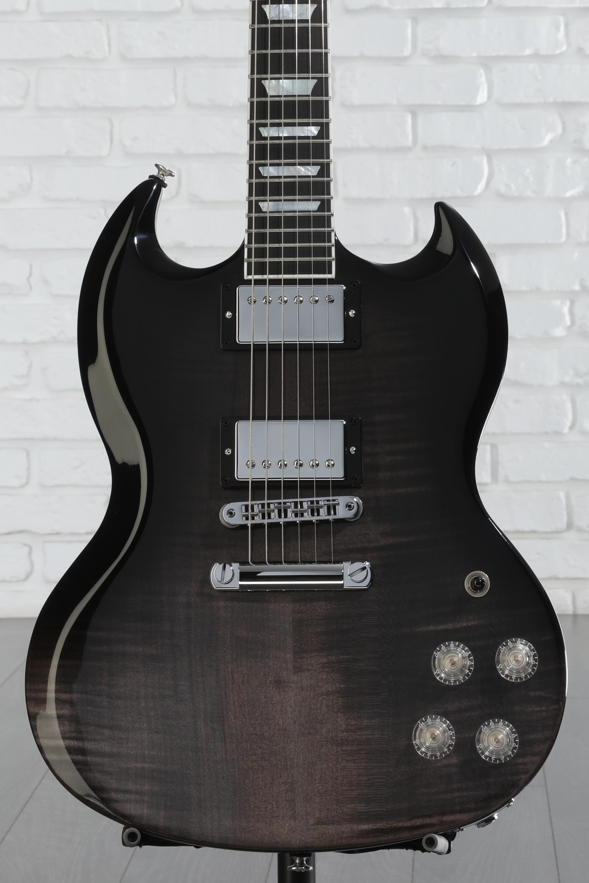 【まる男】Gibson SG standard Gibson SG Standard Black Electric Guitar #02786432 - Used
