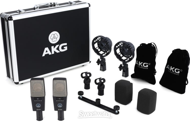 AKG C414 XLII Large Diaphragm Multipattern Condenser Microphone