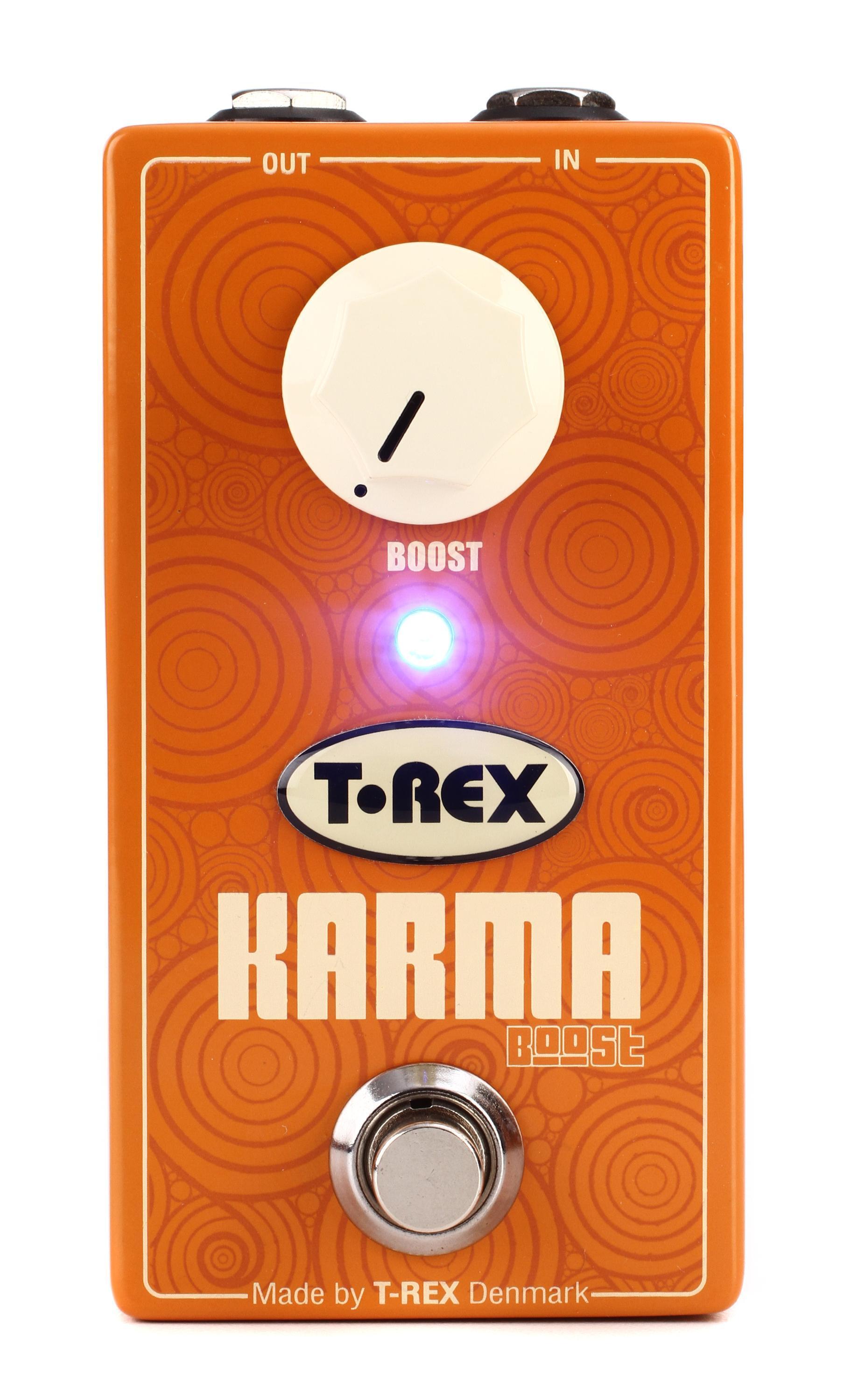 T-Rex Engineering Karma Clean Boost Guitar Effects Pedal