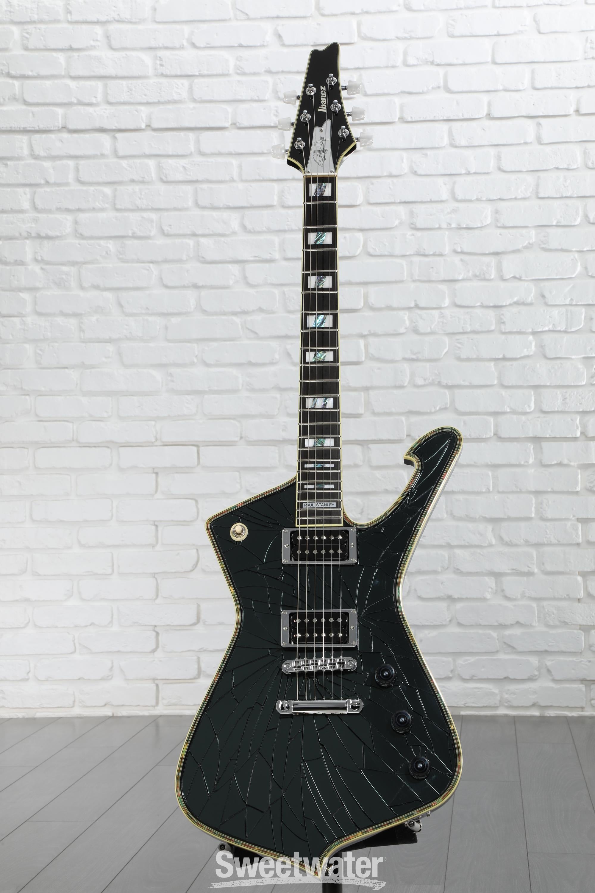Ibanez Paul Stanley Signature PS3CM Electric Guitar - Cracked