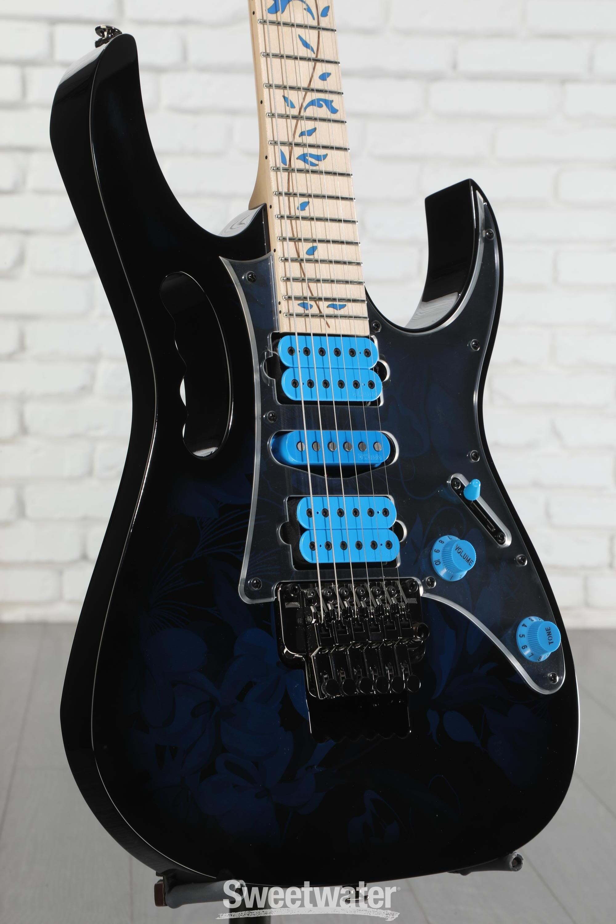 Ibanez Steve Vai Signature JEM77 - Blue Floral Pattern