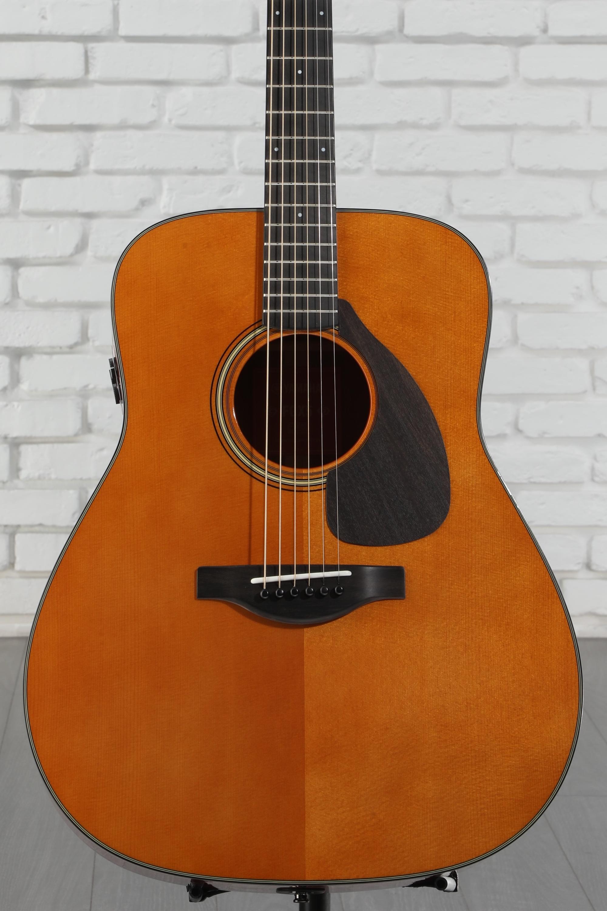 ギター YAMAHA FGX5 FGX5 Red Label Acoustic-Electric Guitar - Yamaha USA